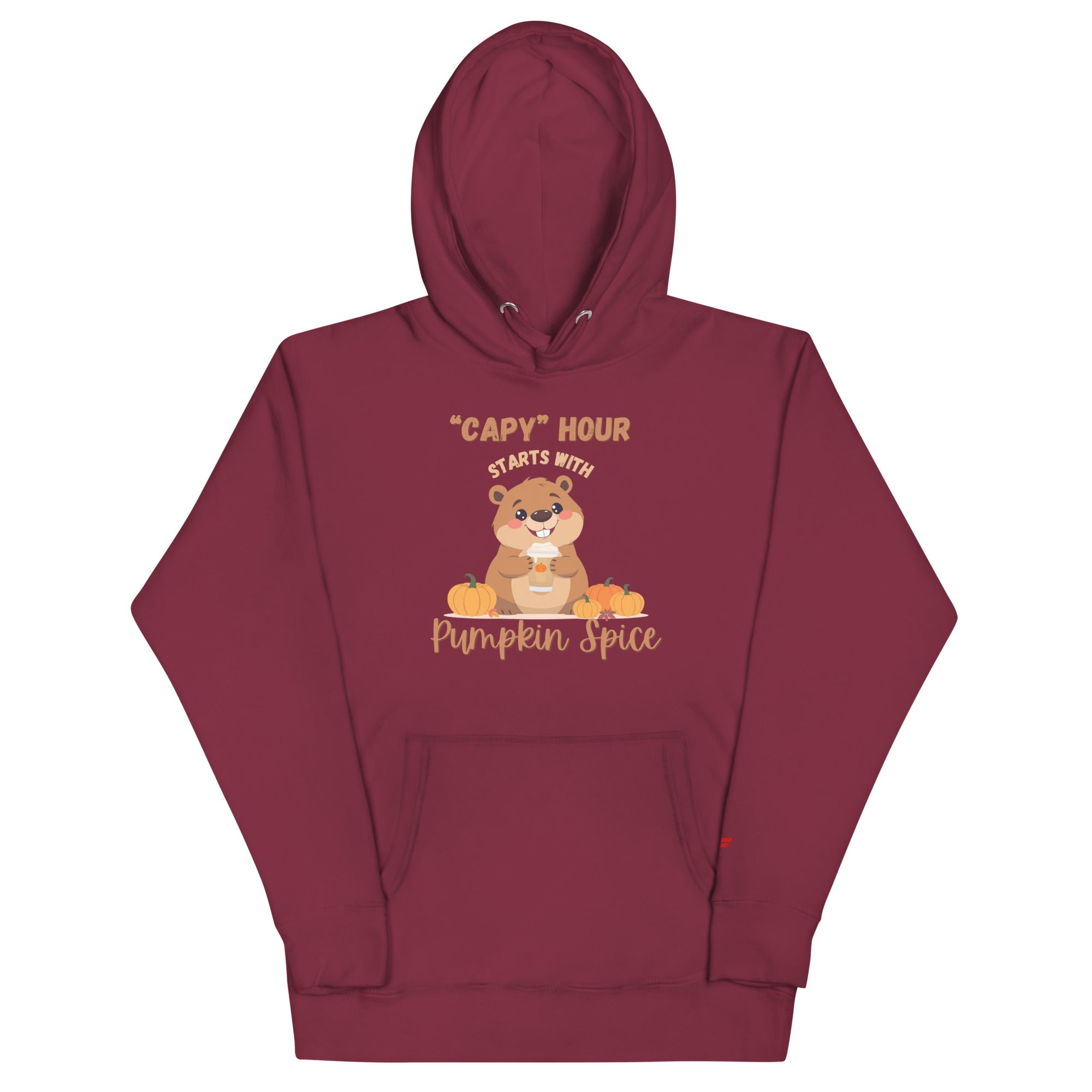 Capybara Autumn Hoodie - Fuerza Athletics