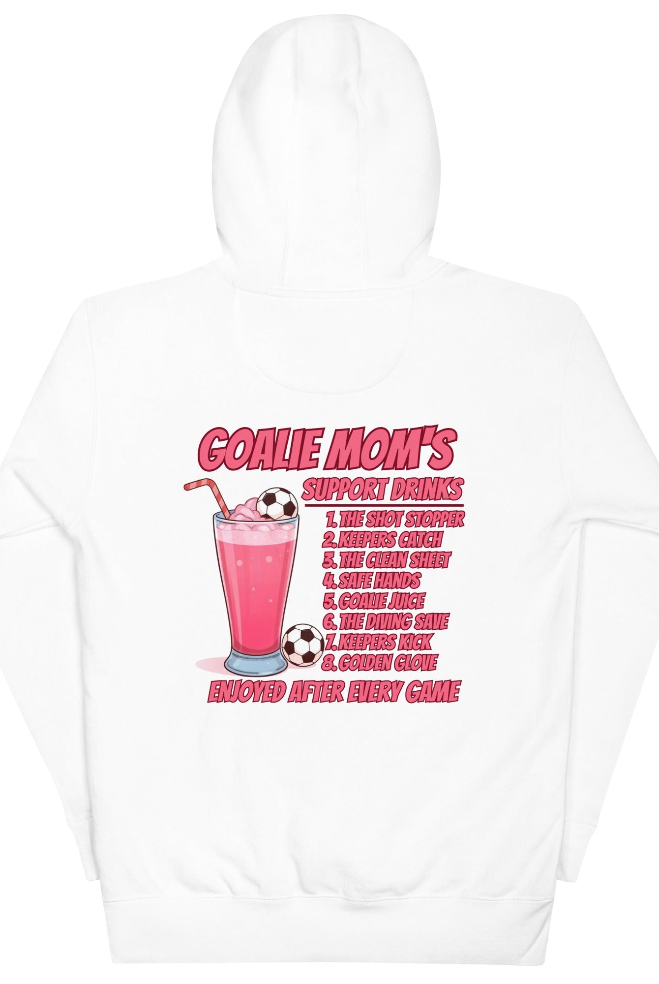 Goalie Mom Support Hoodie - Fuerza Athletics