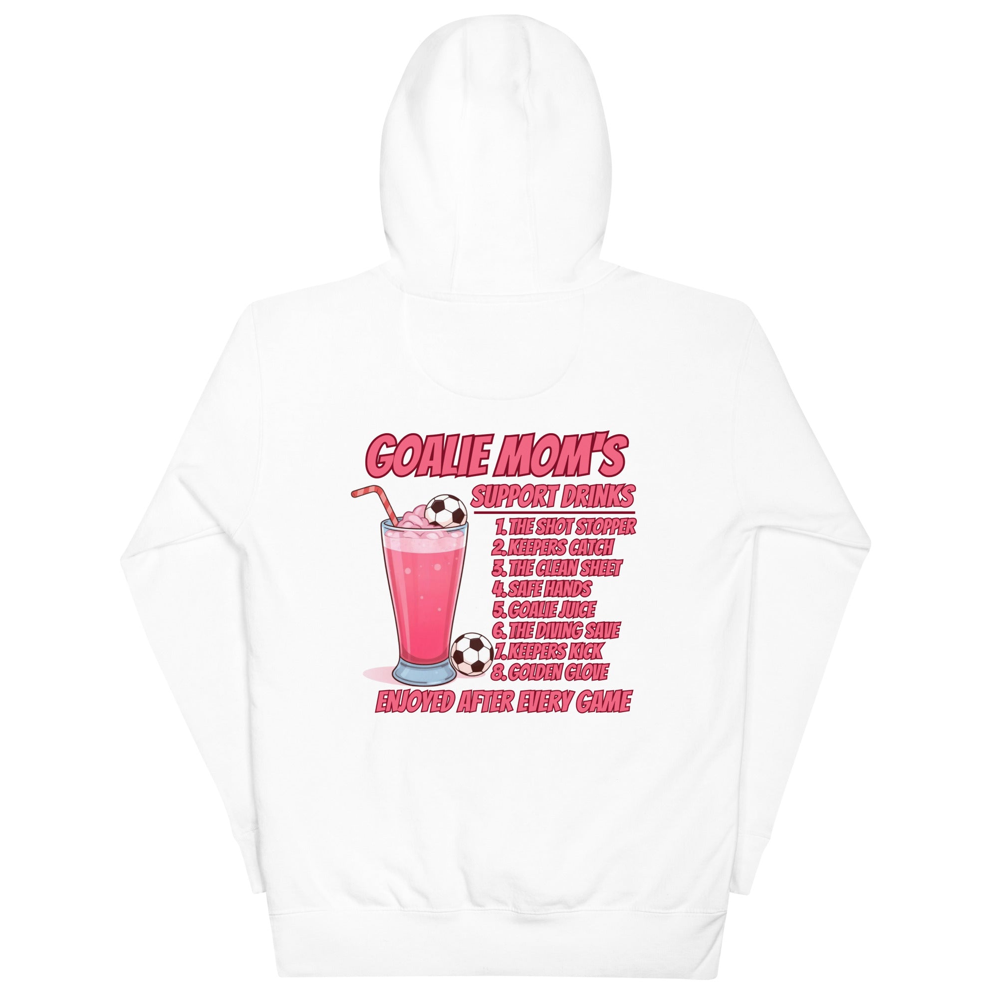Goalie Mom Support Hoodie - Fuerza Athletics