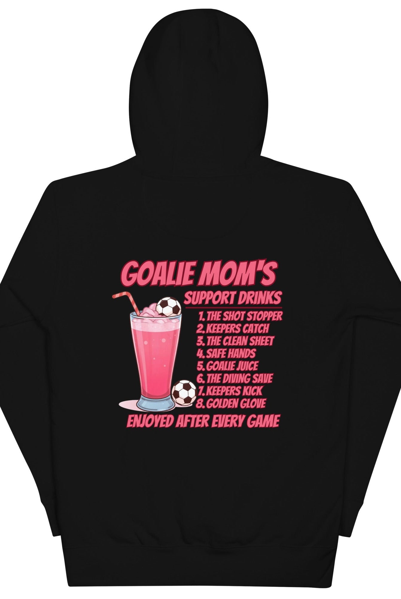 Goalie Mom Support Hoodie - Fuerza Athletics