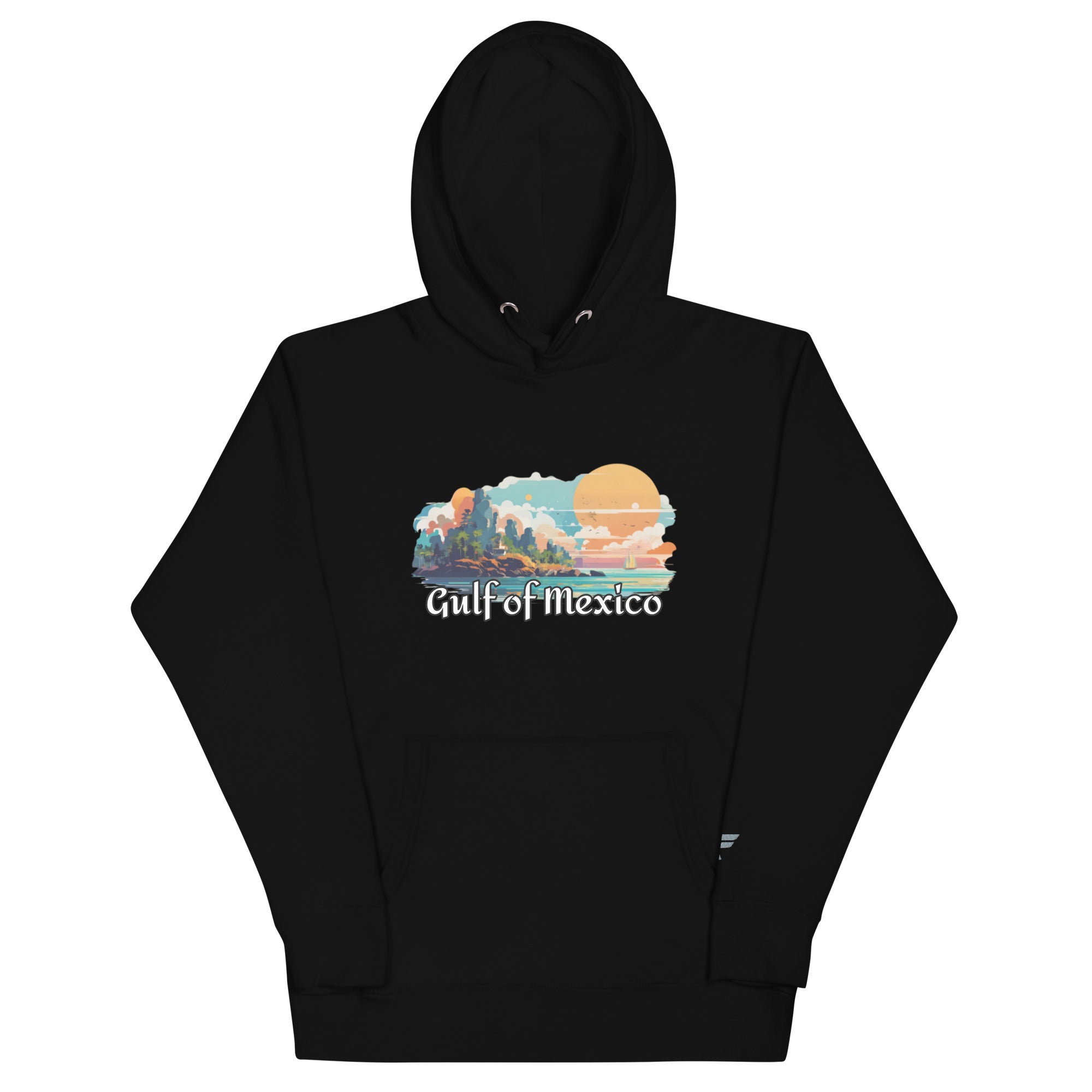 Gulf of Mexico Coastline Hoodie - Fuerza Athletics