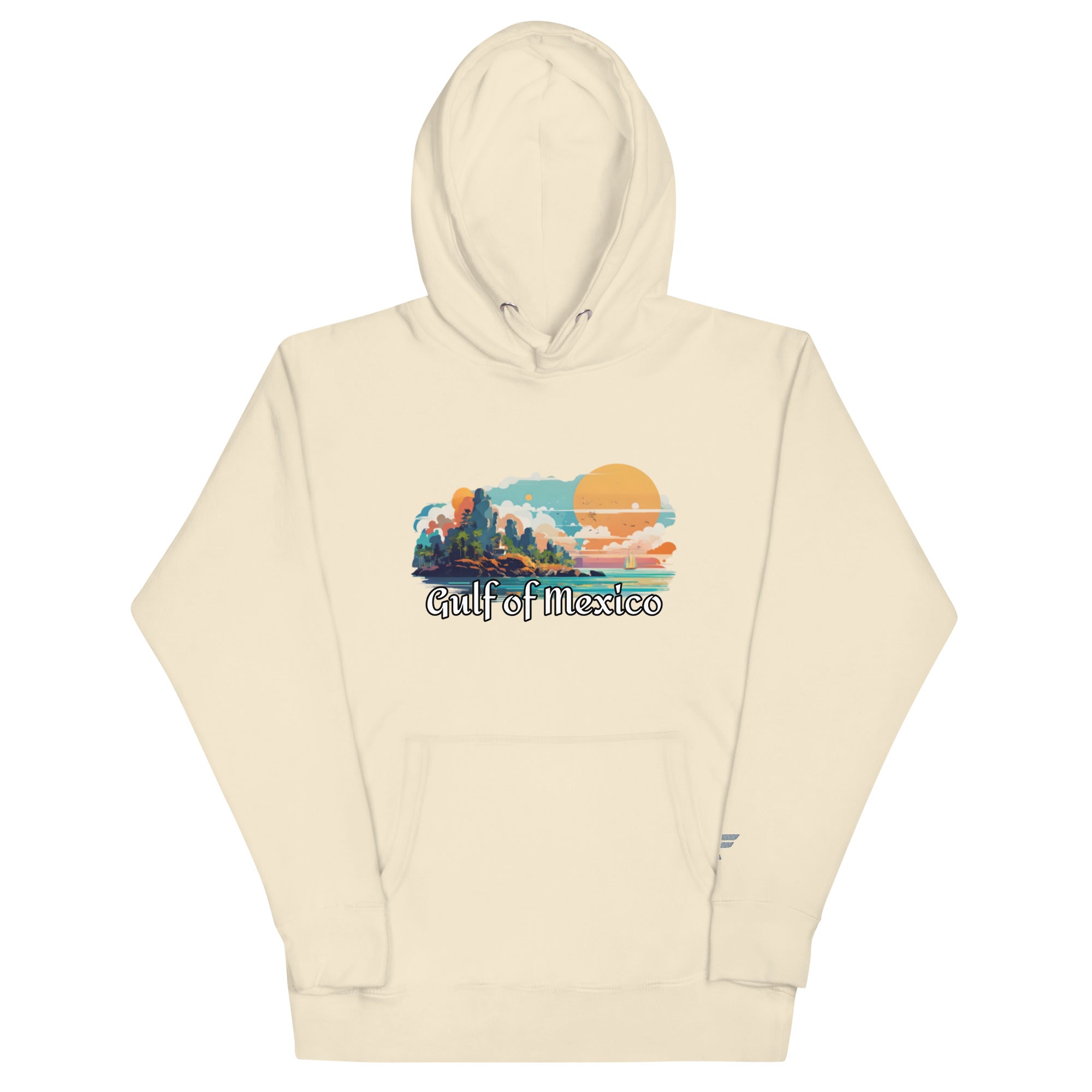 Gulf of Mexico Coastline Hoodie - Fuerza Athletics