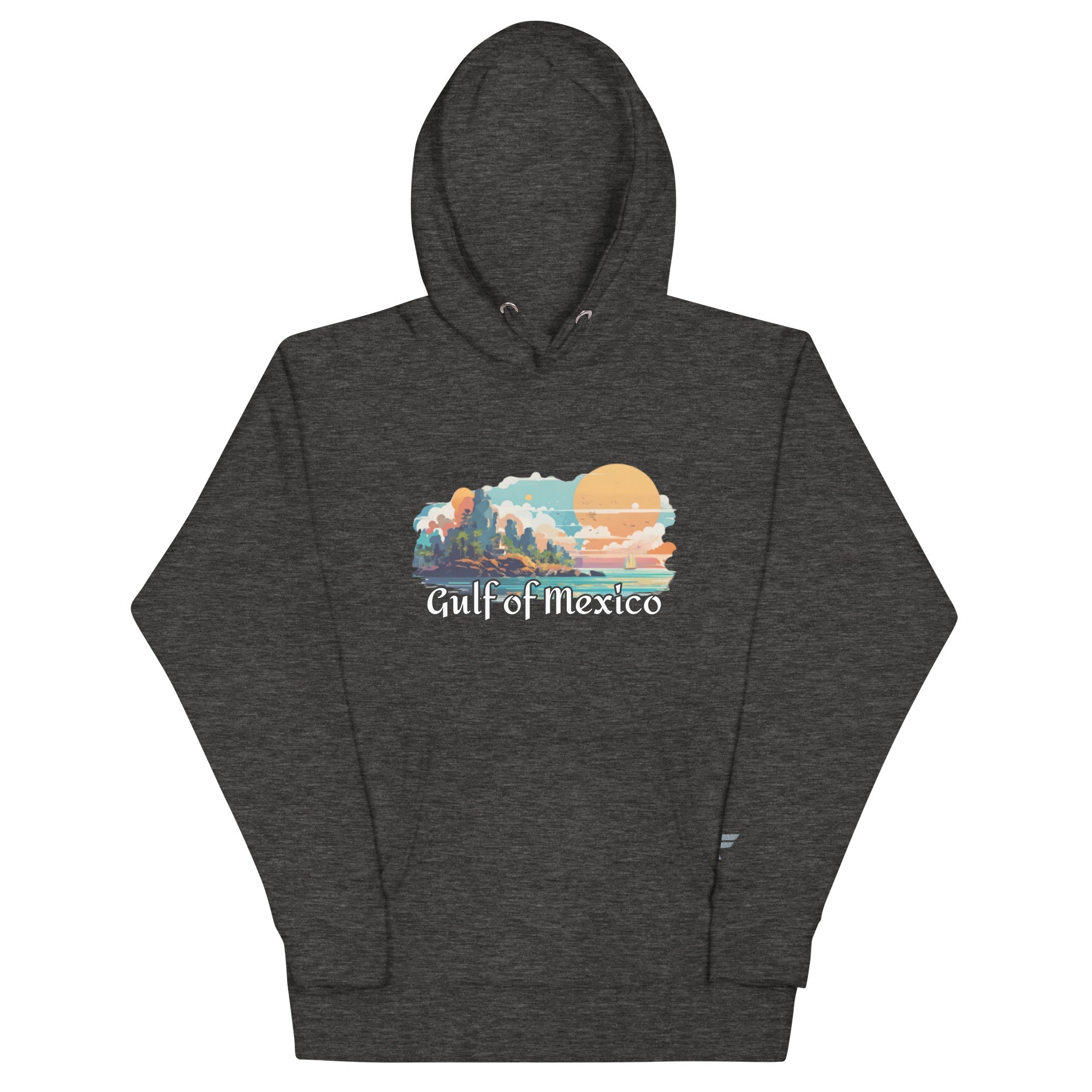 Gulf of Mexico Coastline Hoodie - Fuerza Athletics