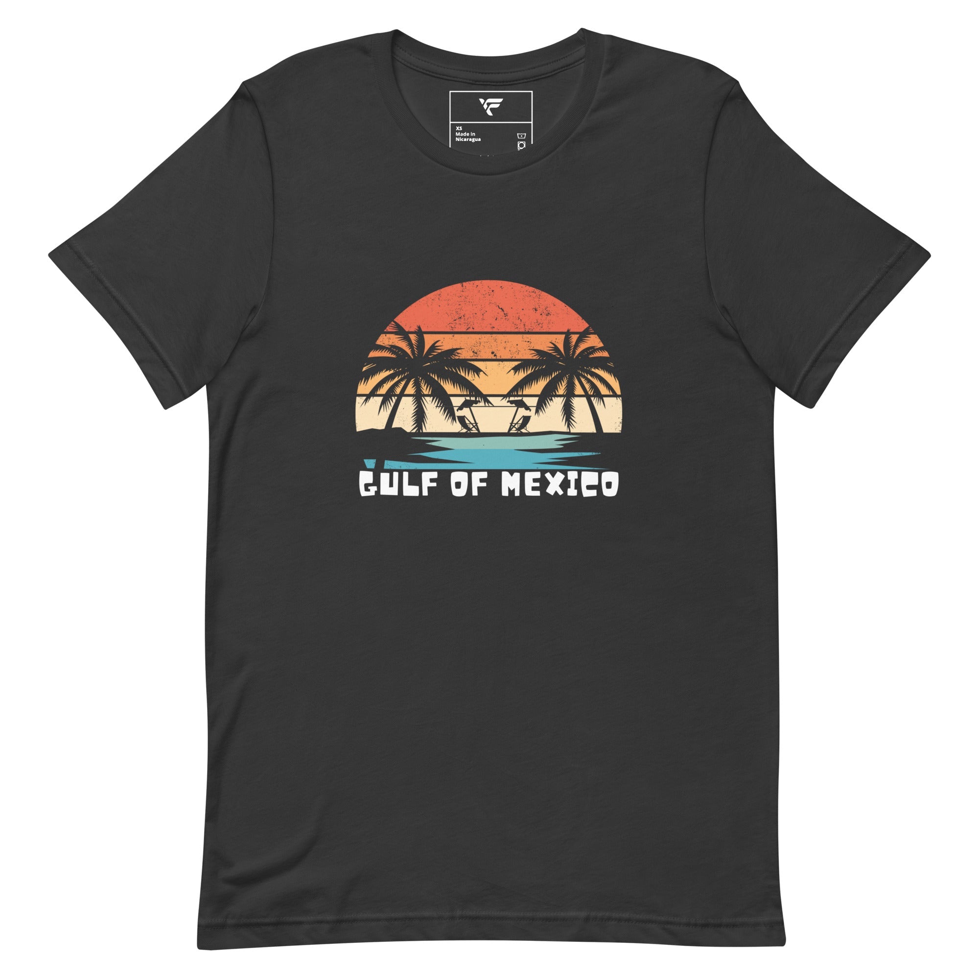 Gulf of Mexico Palm T-Shirt - Fuerza Athletics