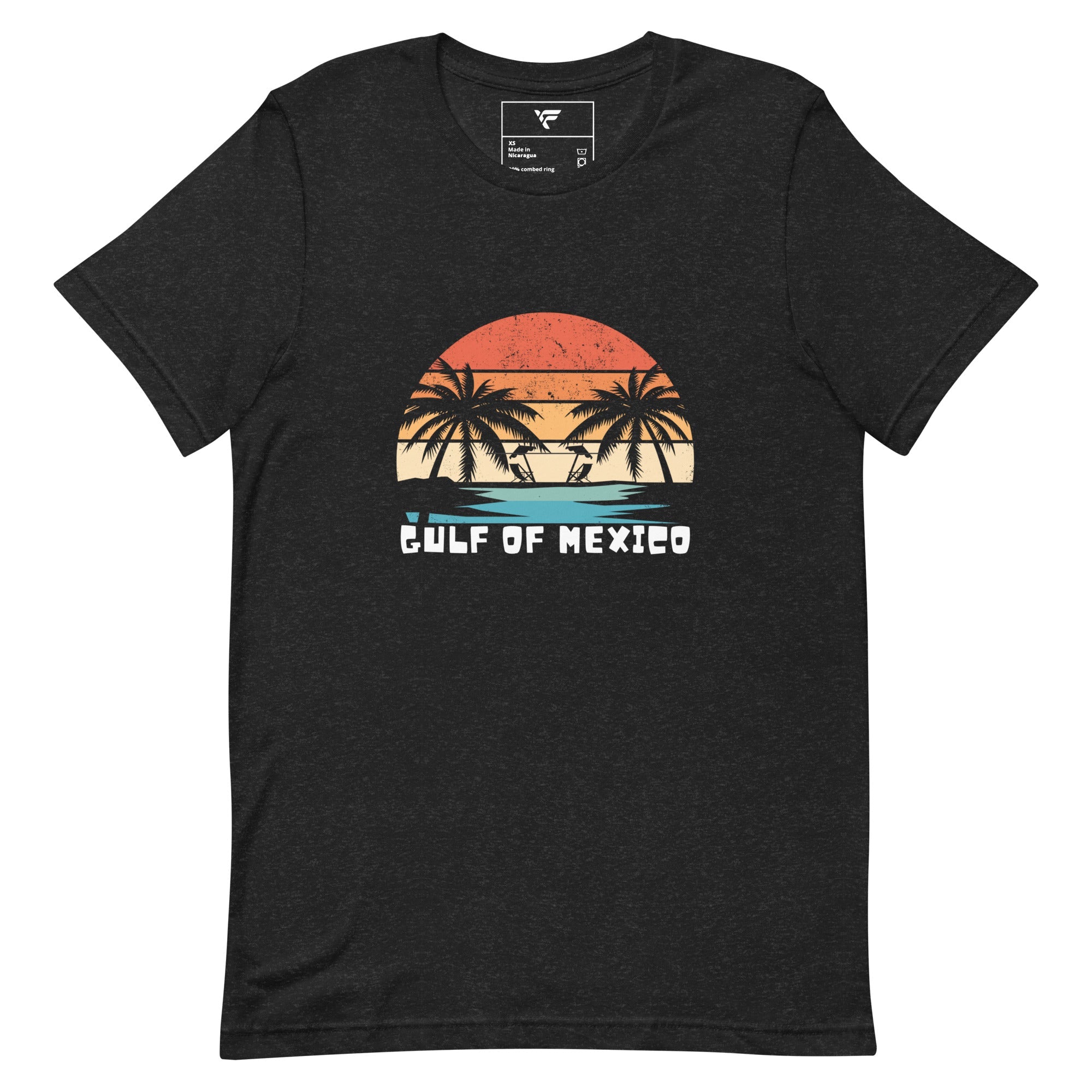 Gulf of Mexico Palm T-Shirt - Fuerza Athletics