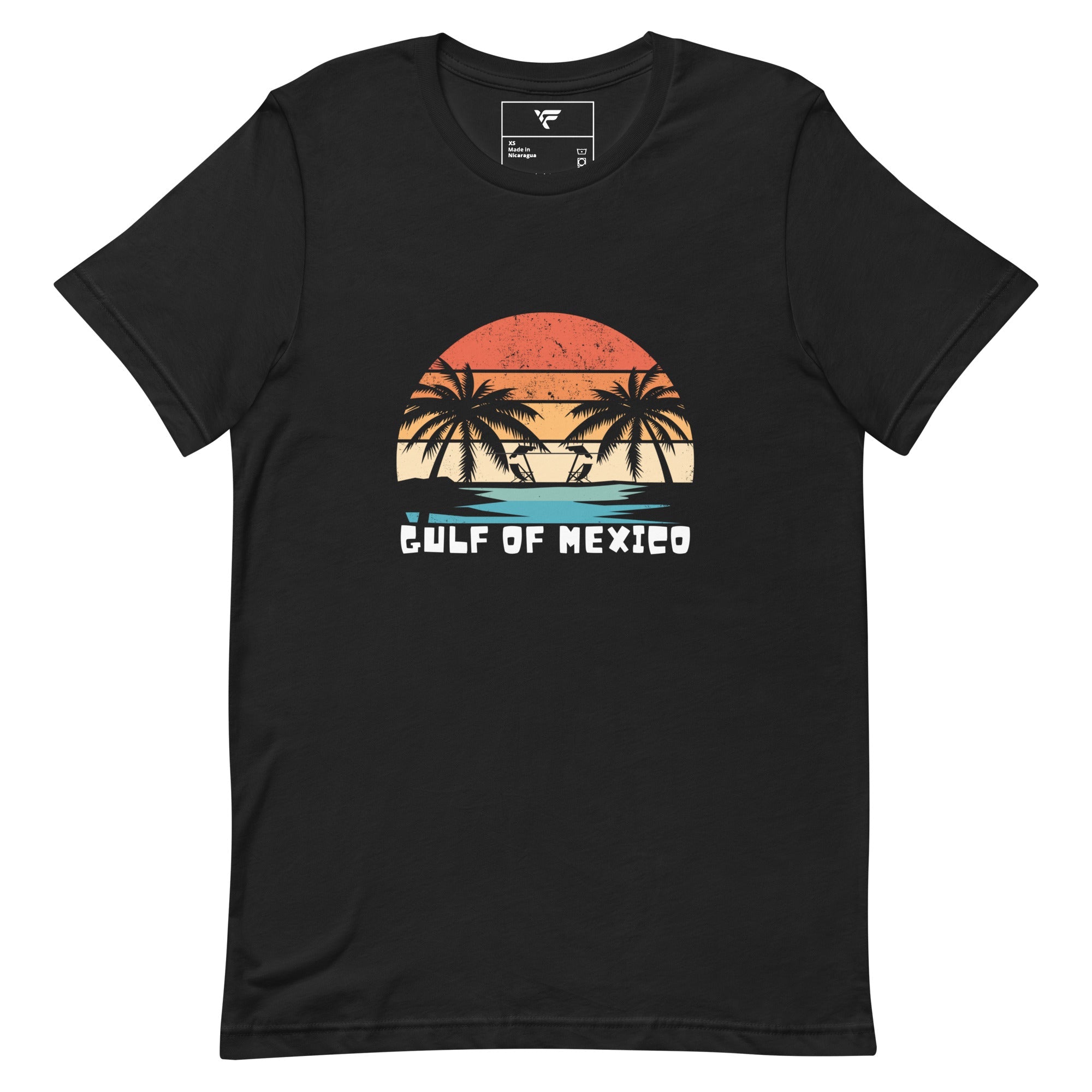 Gulf of Mexico Palm T-Shirt - Fuerza Athletics