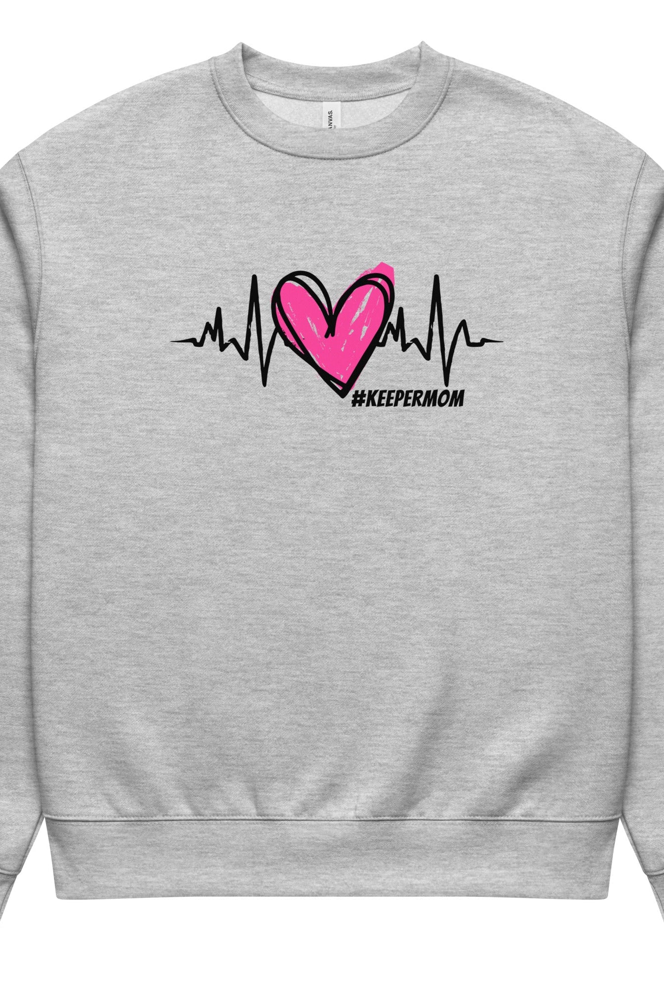 Keeper Mom Oversized Sweatshirt - Fuerza Athletics