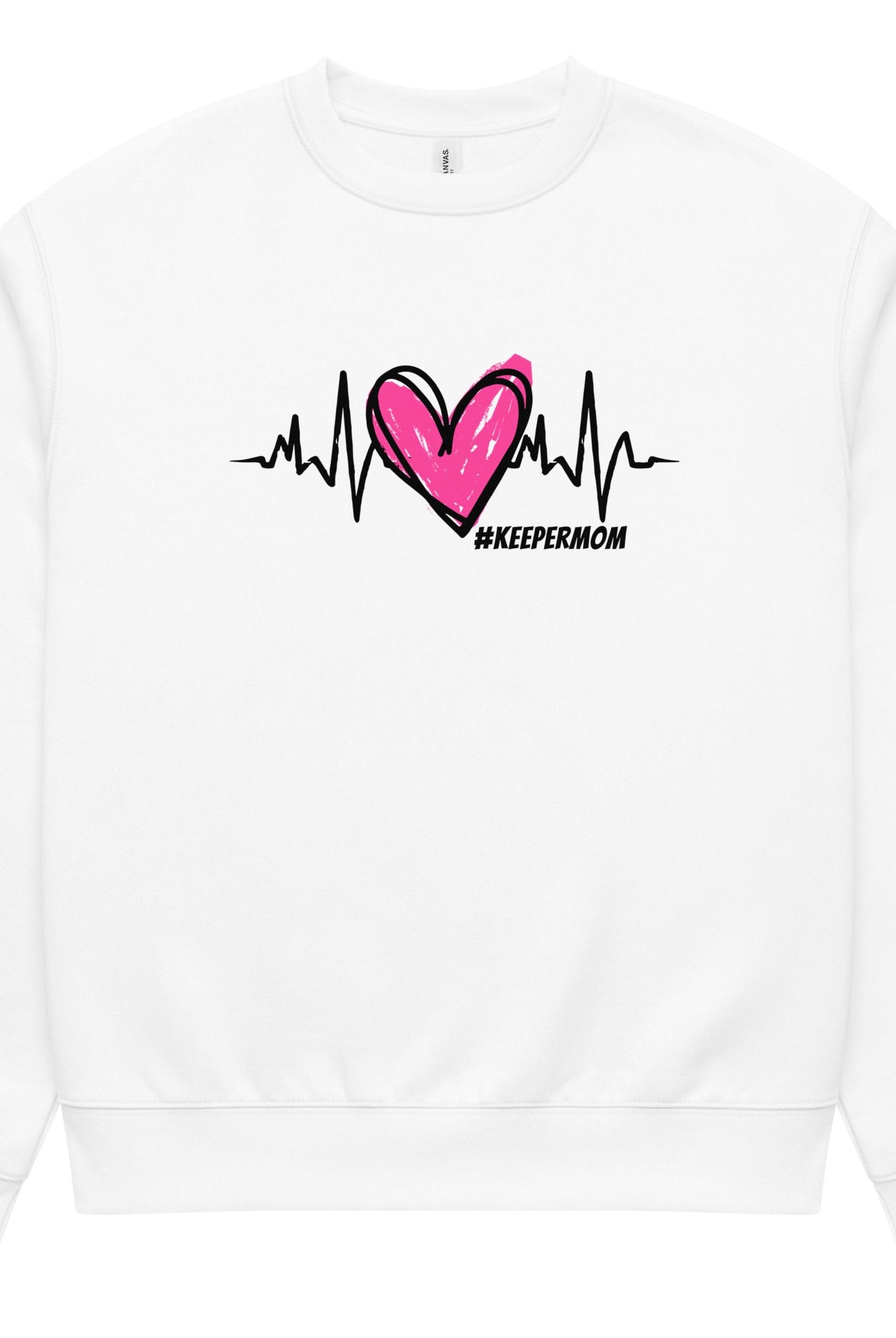 Keeper Mom Oversized Sweatshirt - Fuerza Athletics