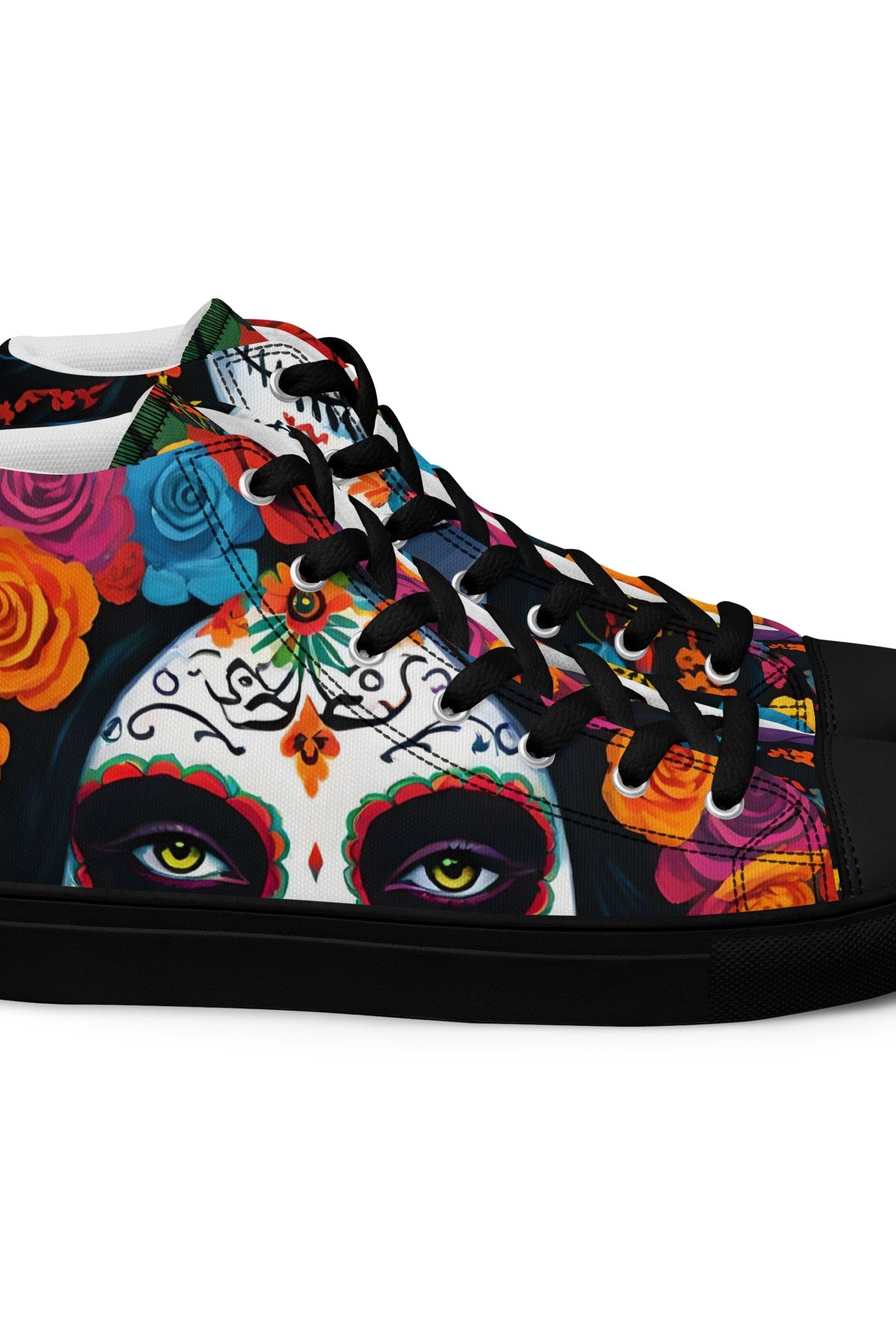 La Catrina High Top canvas shoes - Fuerza Athletics