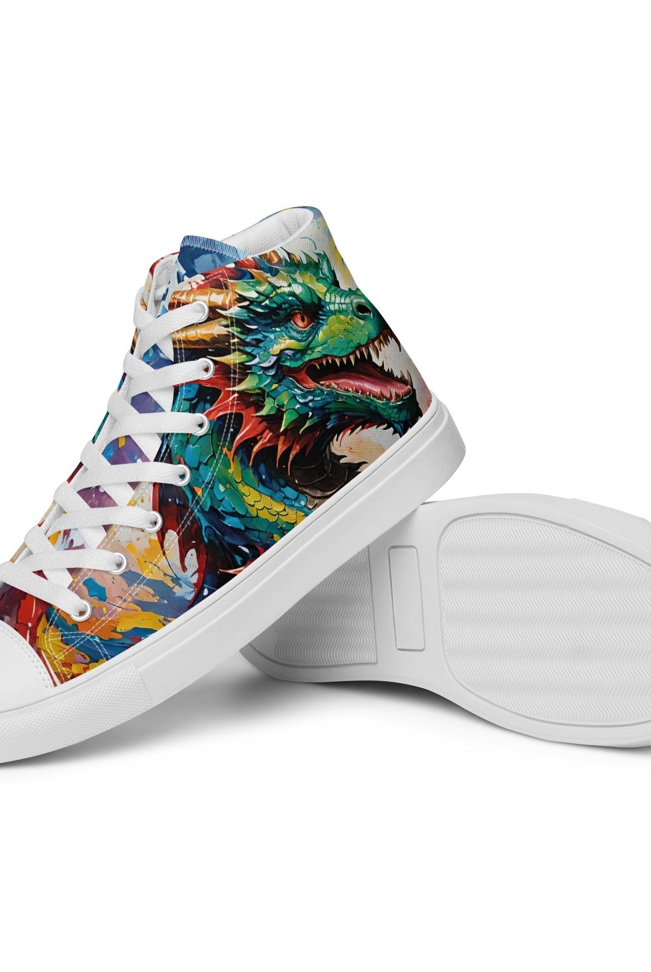 Men’s Acrylic Dragon High Top's - Fuerza Athletics