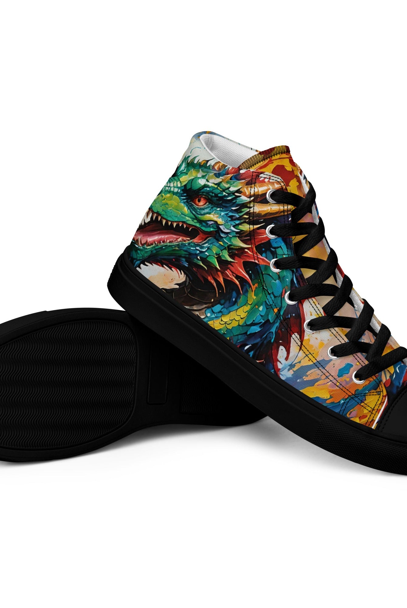 Men’s Acrylic Dragon High Top's - Fuerza Athletics