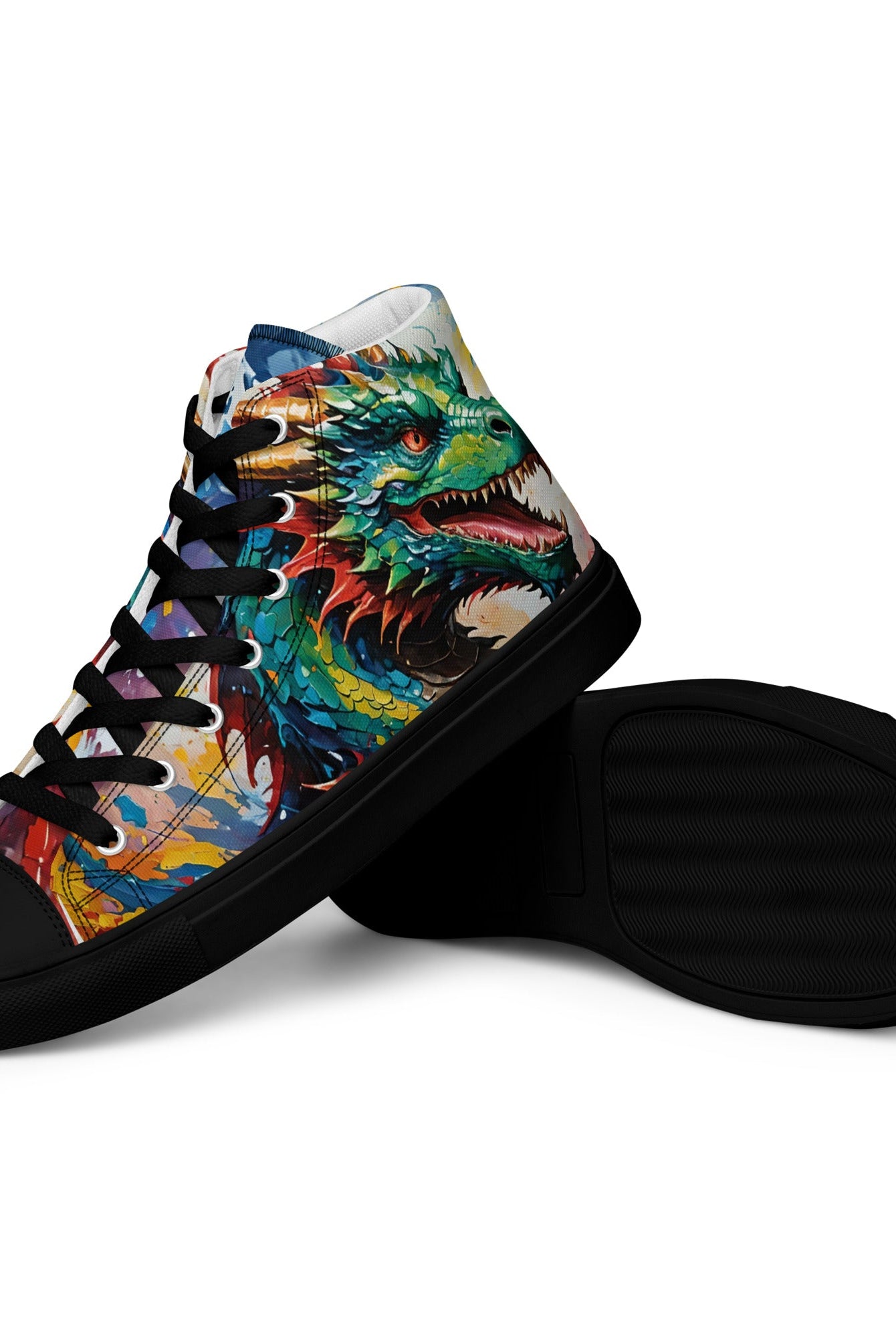 Men’s Acrylic Dragon High Top's - Fuerza Athletics