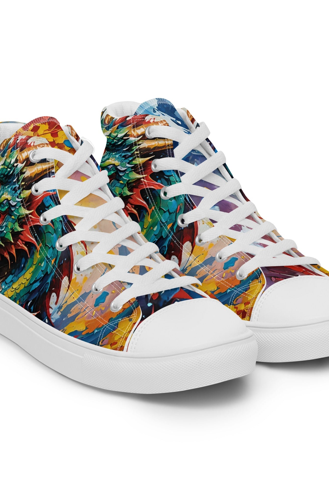 Men’s Acrylic Dragon High Top's - Fuerza Athletics