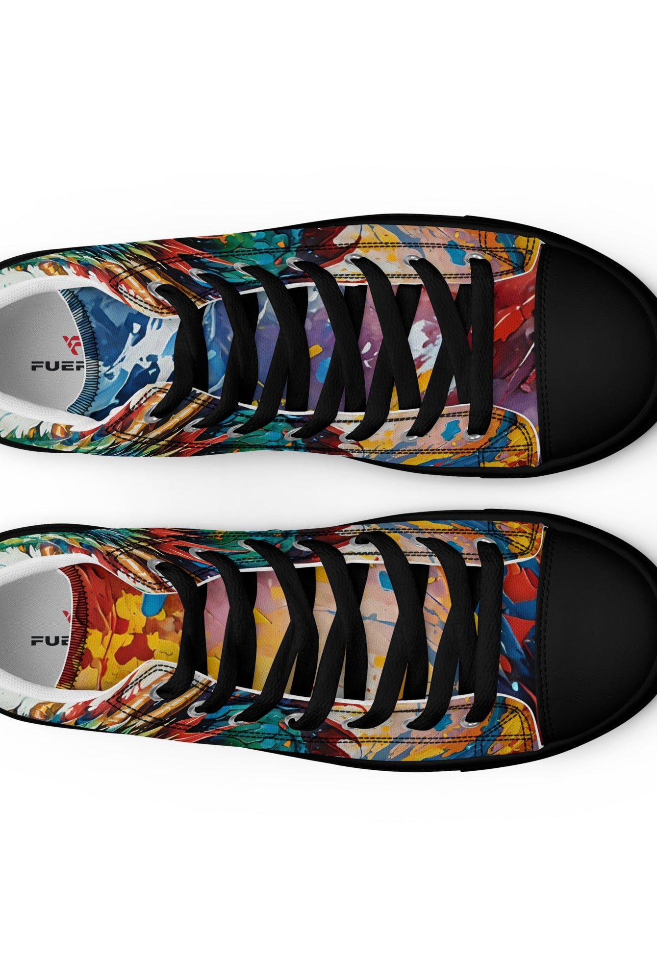 Men’s Acrylic Dragon High Top's - Fuerza Athletics