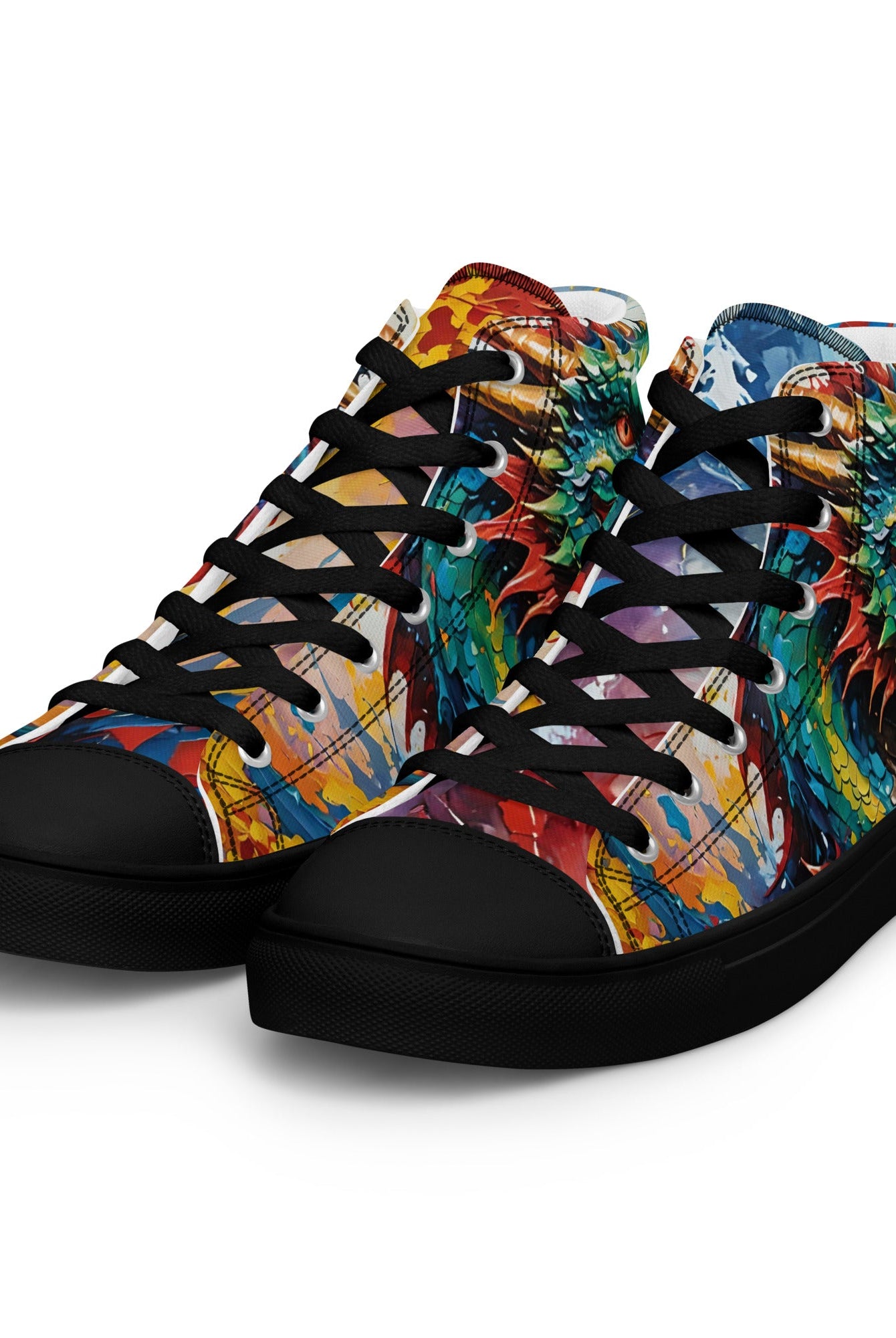 Men’s Acrylic Dragon High Top's - Fuerza Athletics