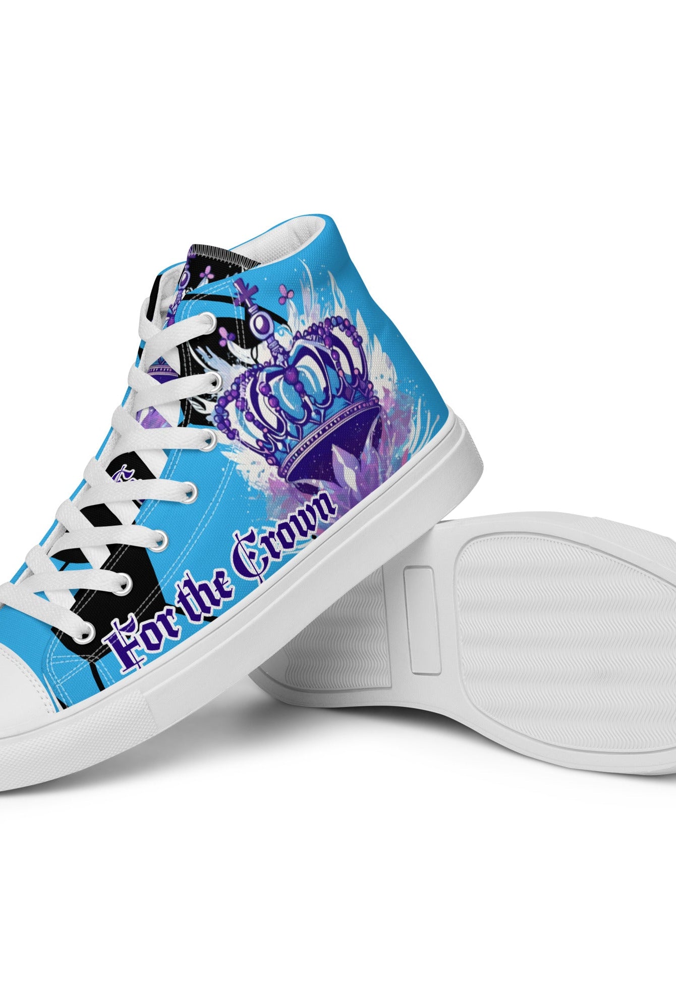Men’s For the Crown High Tops - Fuerza Athletics