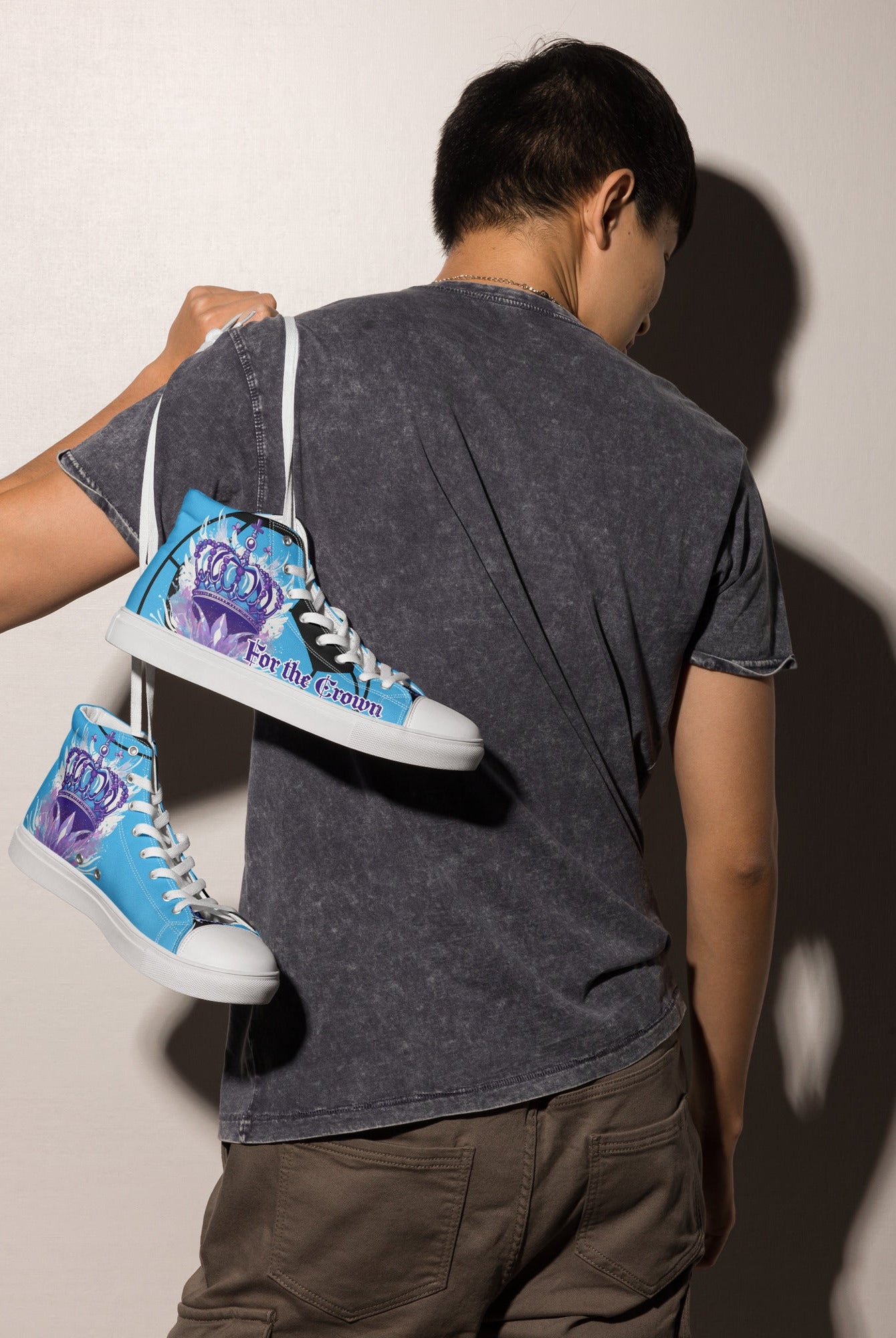 Men’s For the Crown High Tops - Fuerza Athletics