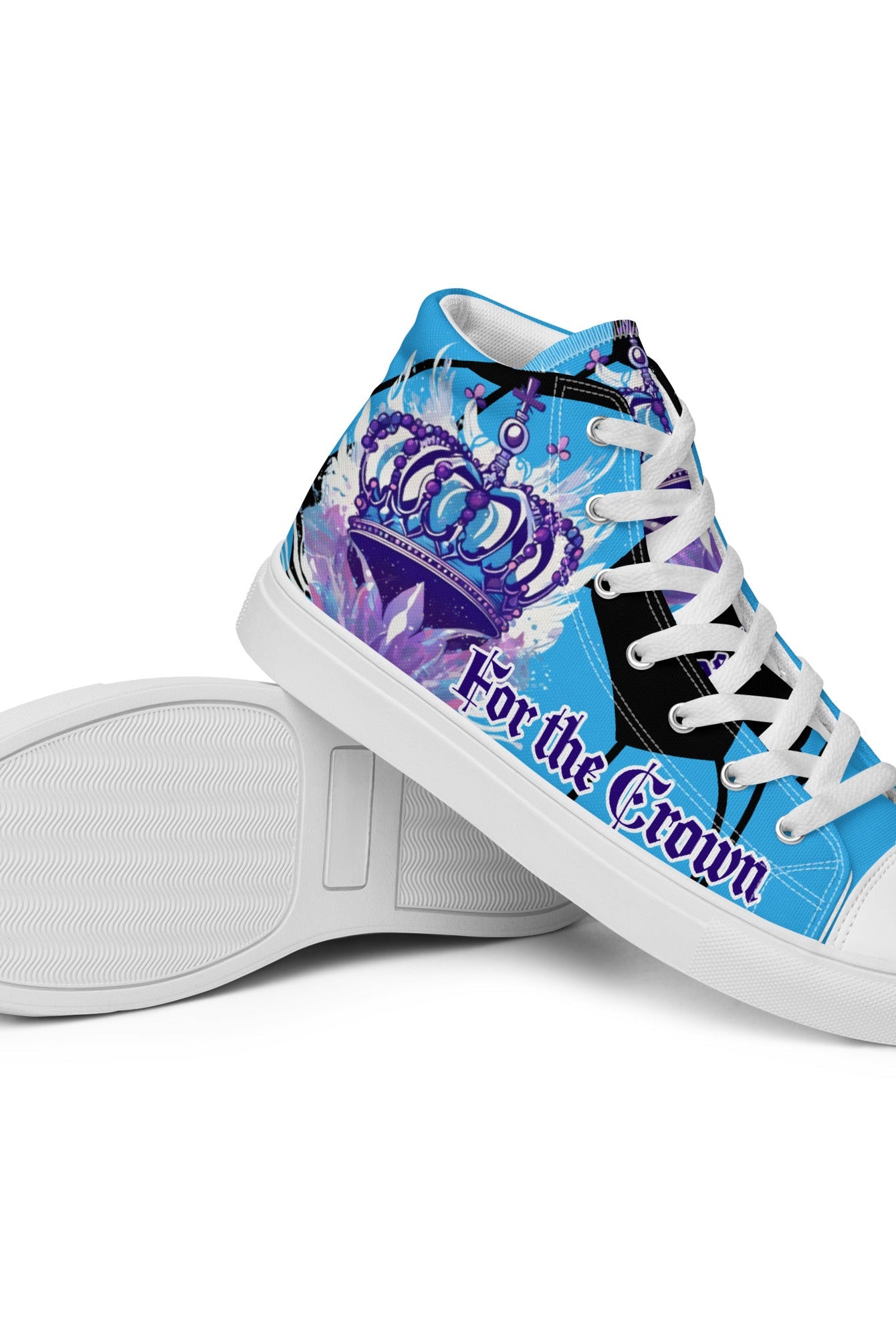 Men’s For the Crown High Tops - Fuerza Athletics