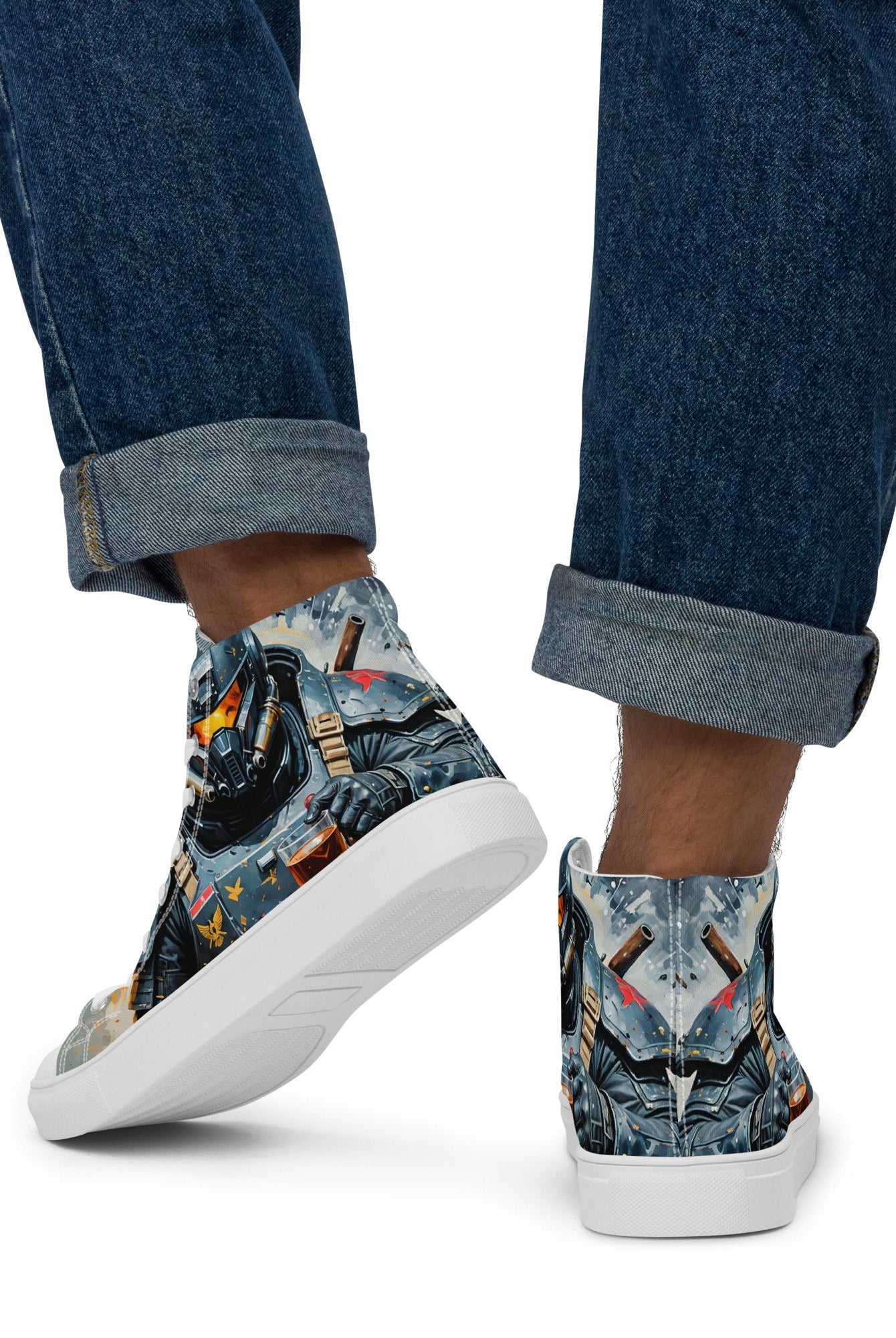 Men’s Liber Tea high top shoes - Fuerza Athletics