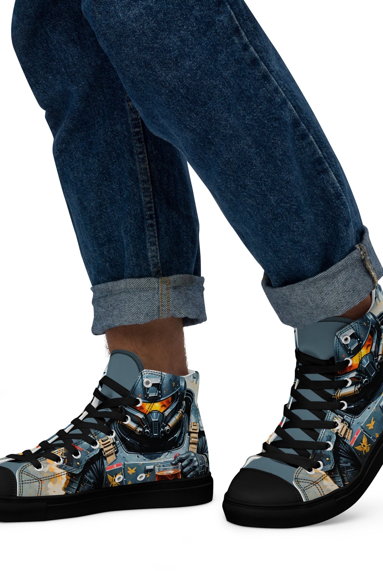 Men’s Liber Tea high top shoes - Fuerza Athletics