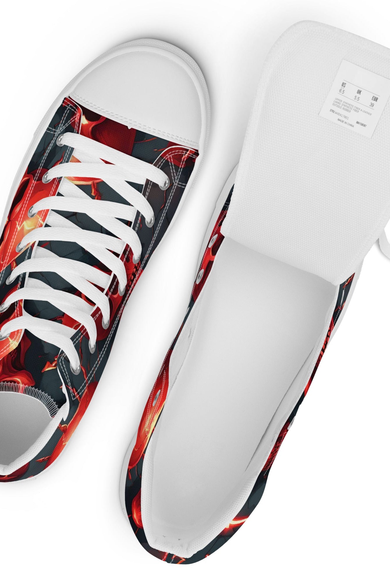 Men’s Skulls High Top - Fuerza Athletics