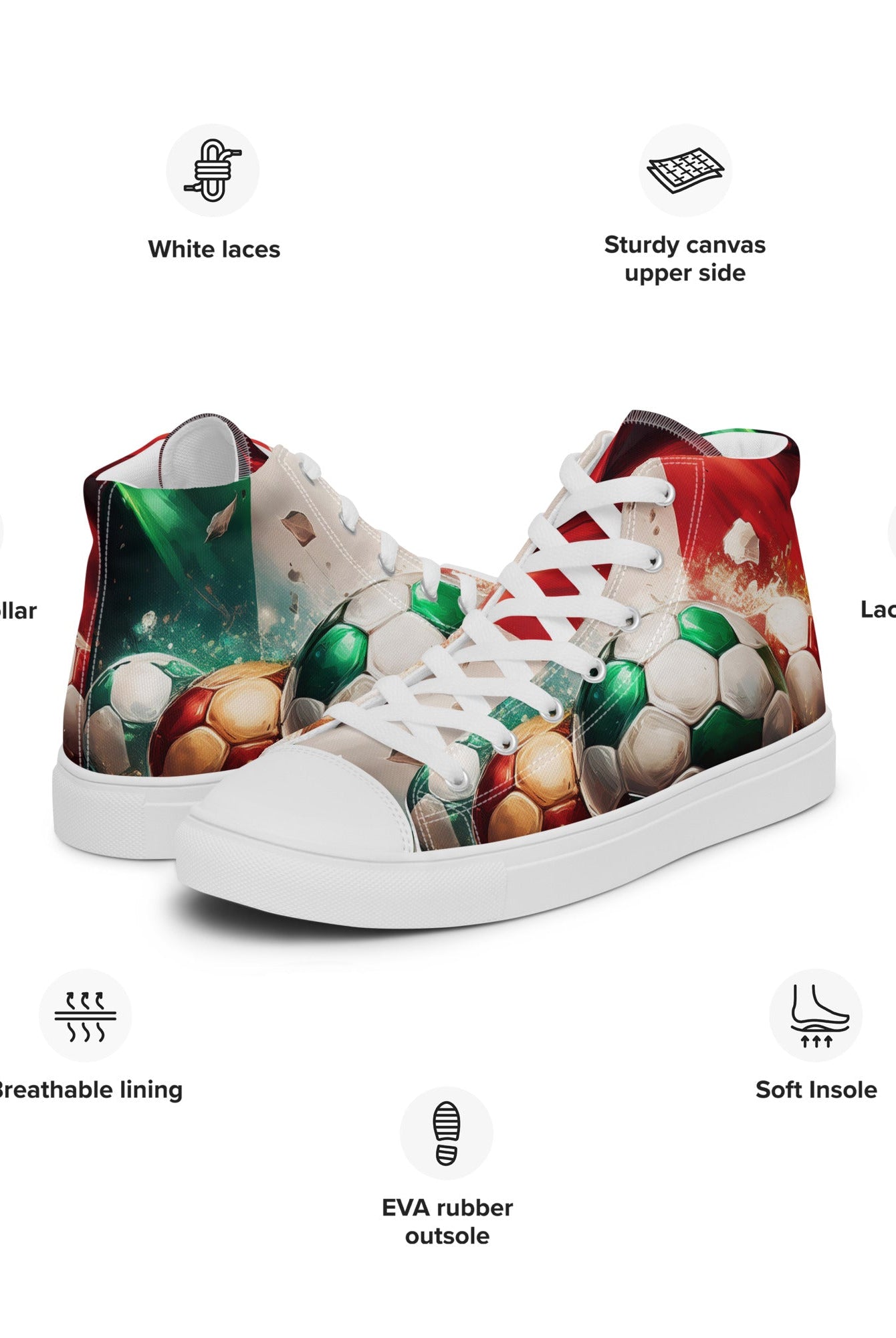 Men’s Soccer High Top - Fuerza Athletics