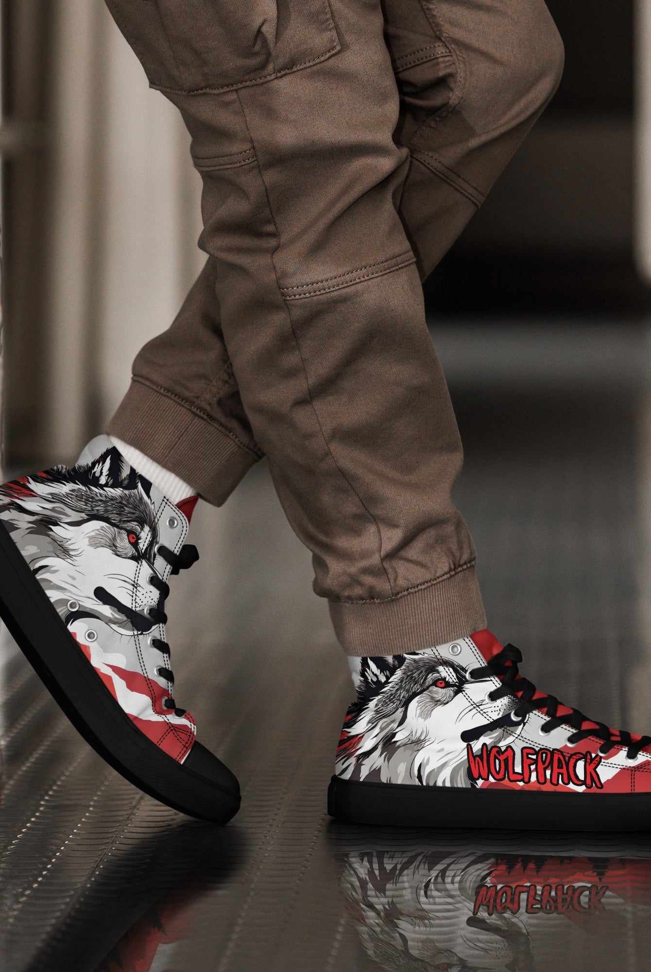 Men’s Wolfpack high top - Fuerza Athletics