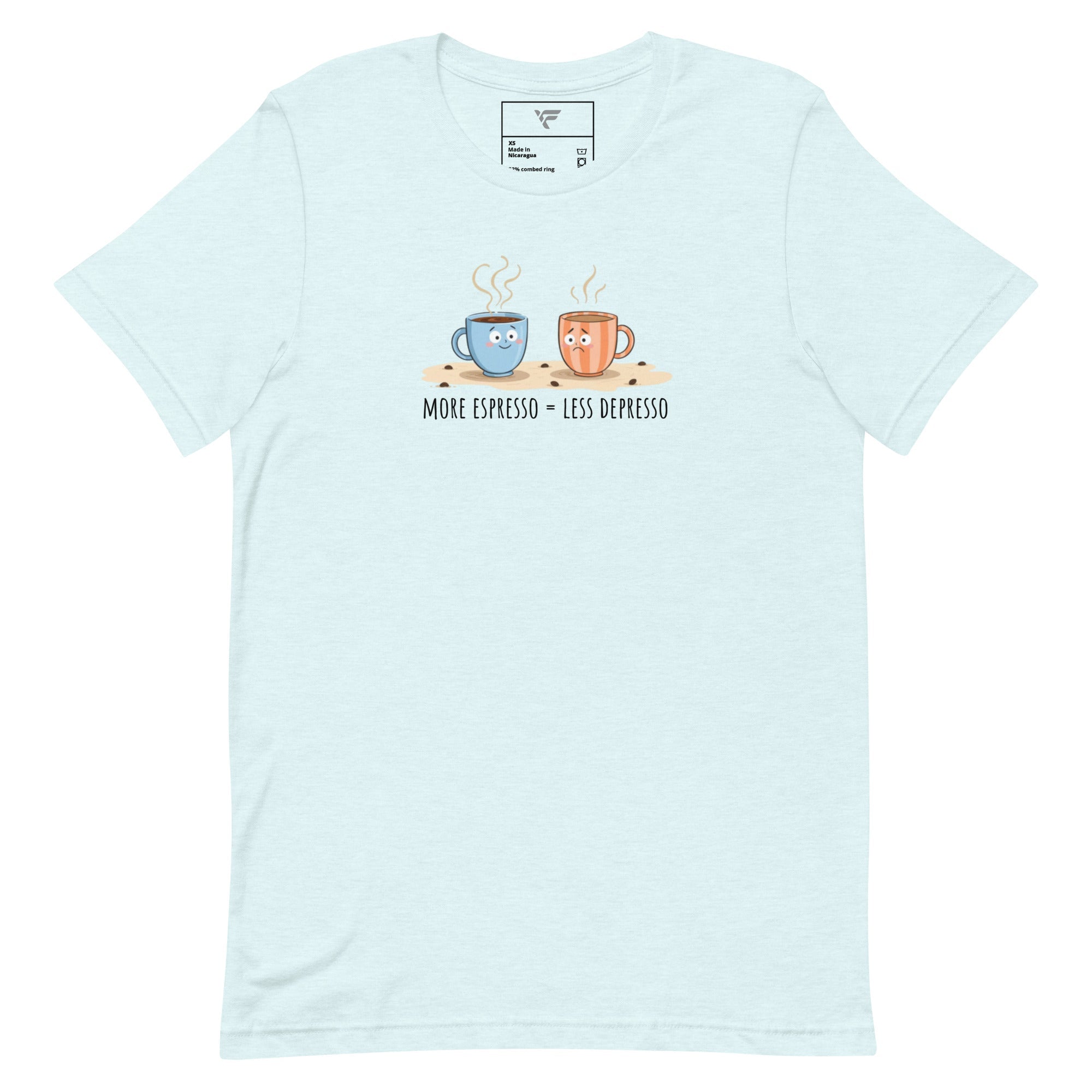 More Espresso, Less Depresso T-Shirt - Fuerza Athletics