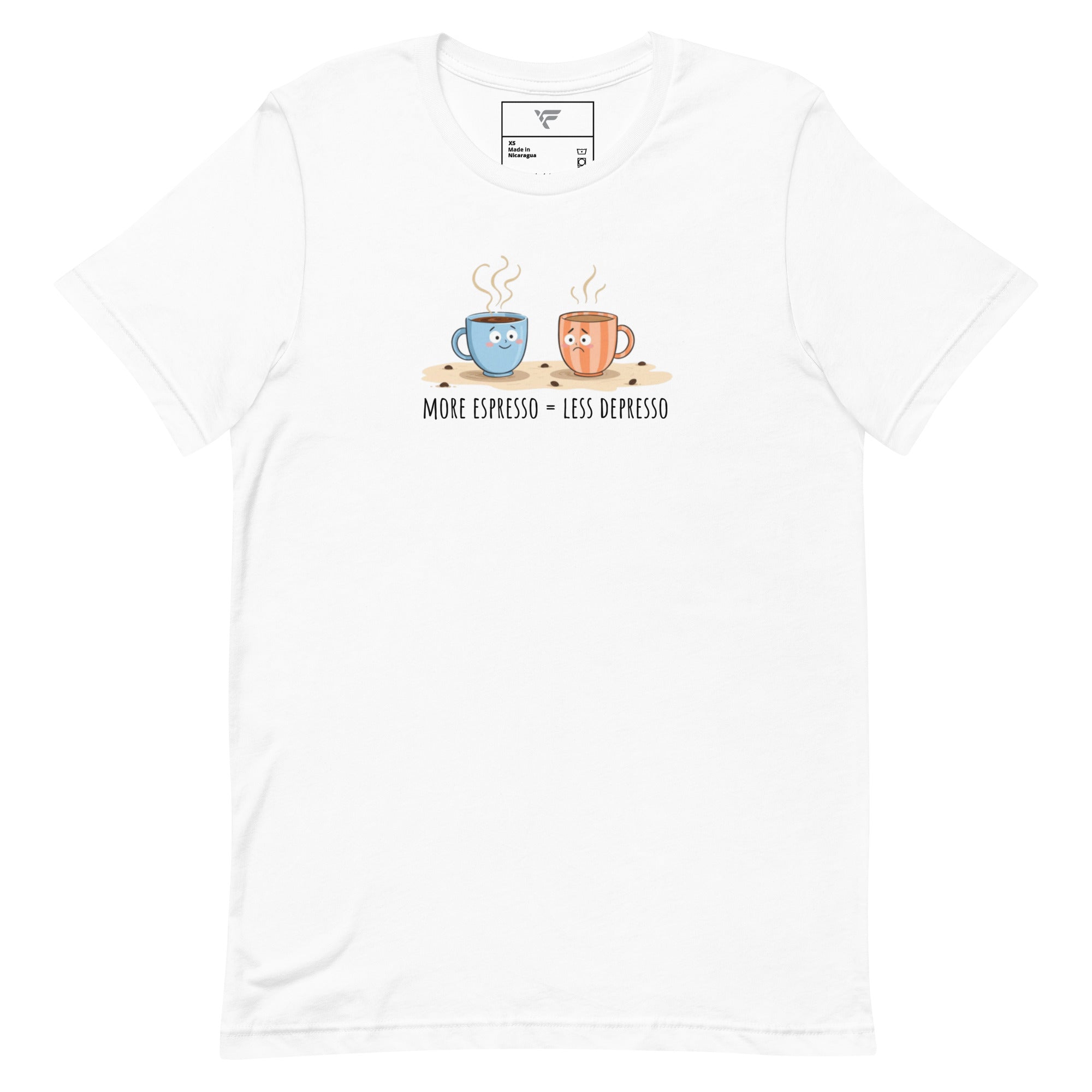 More Espresso, Less Depresso T-Shirt - Fuerza Athletics