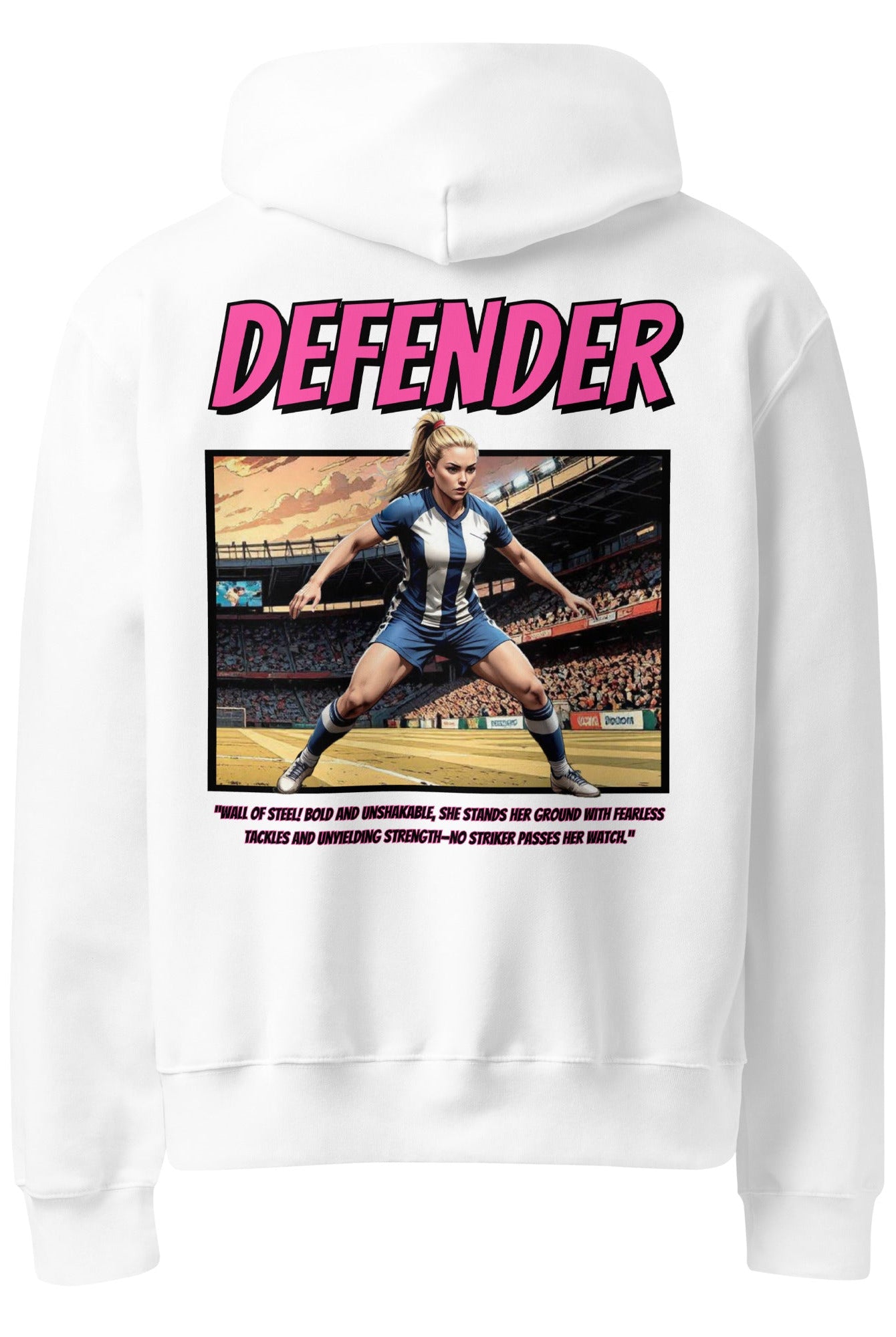 Oversized Defender Hoodie - Fuerza Athletics