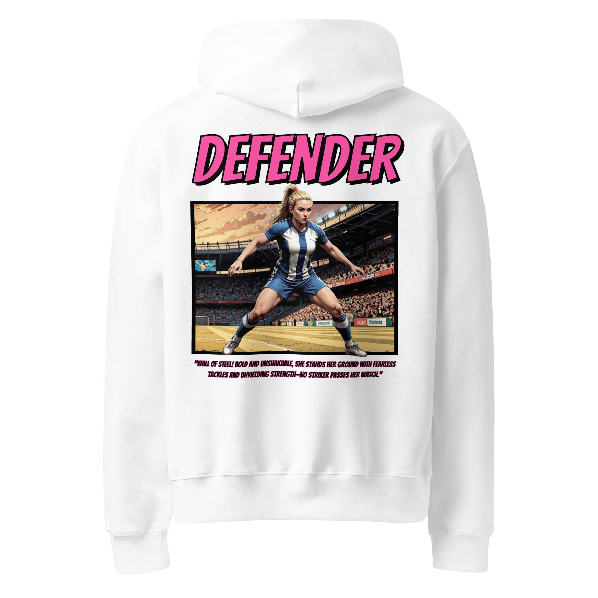 Oversized Defender Hoodie - Fuerza Athletics