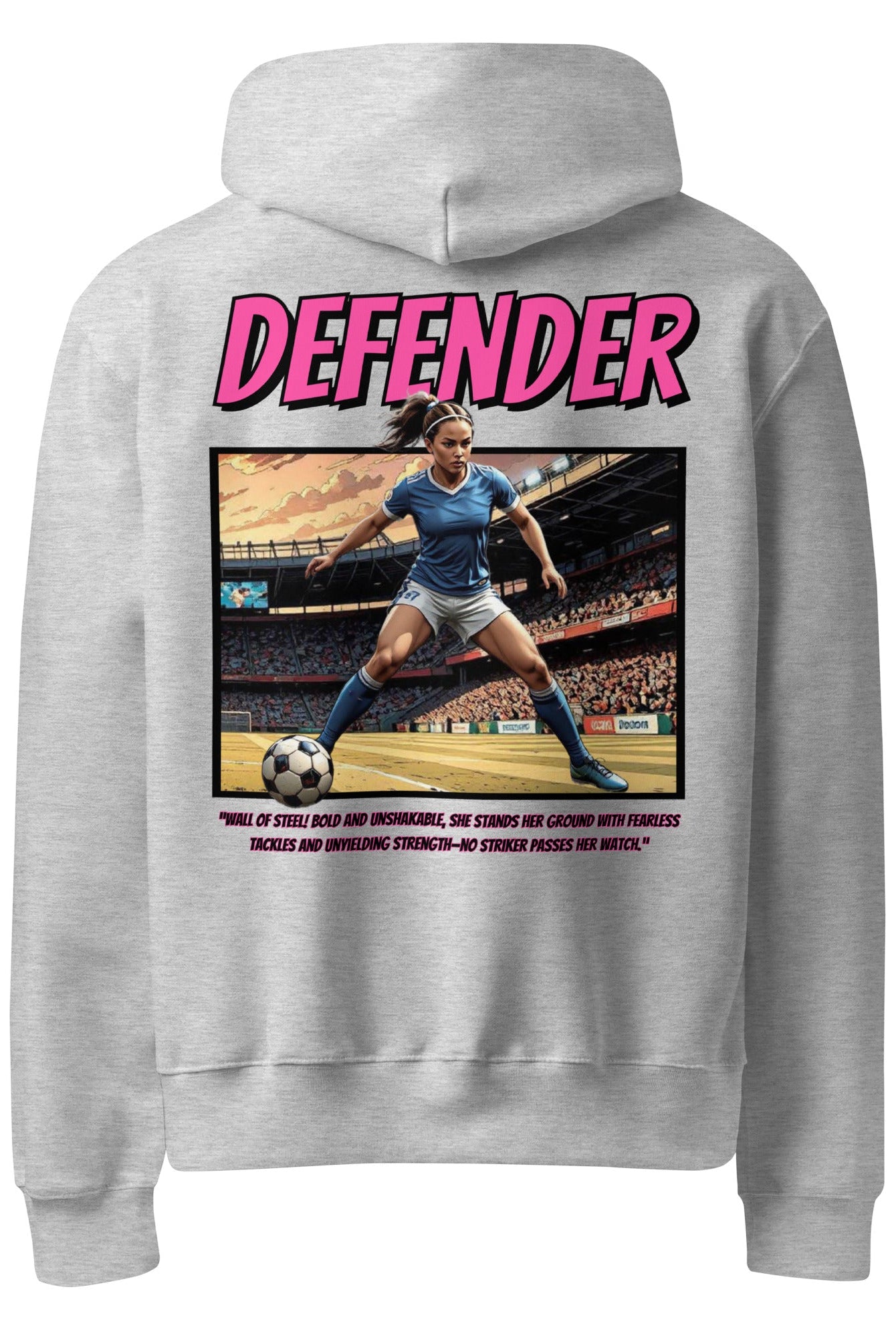 Oversized Defender Hoodie - Fuerza Athletics