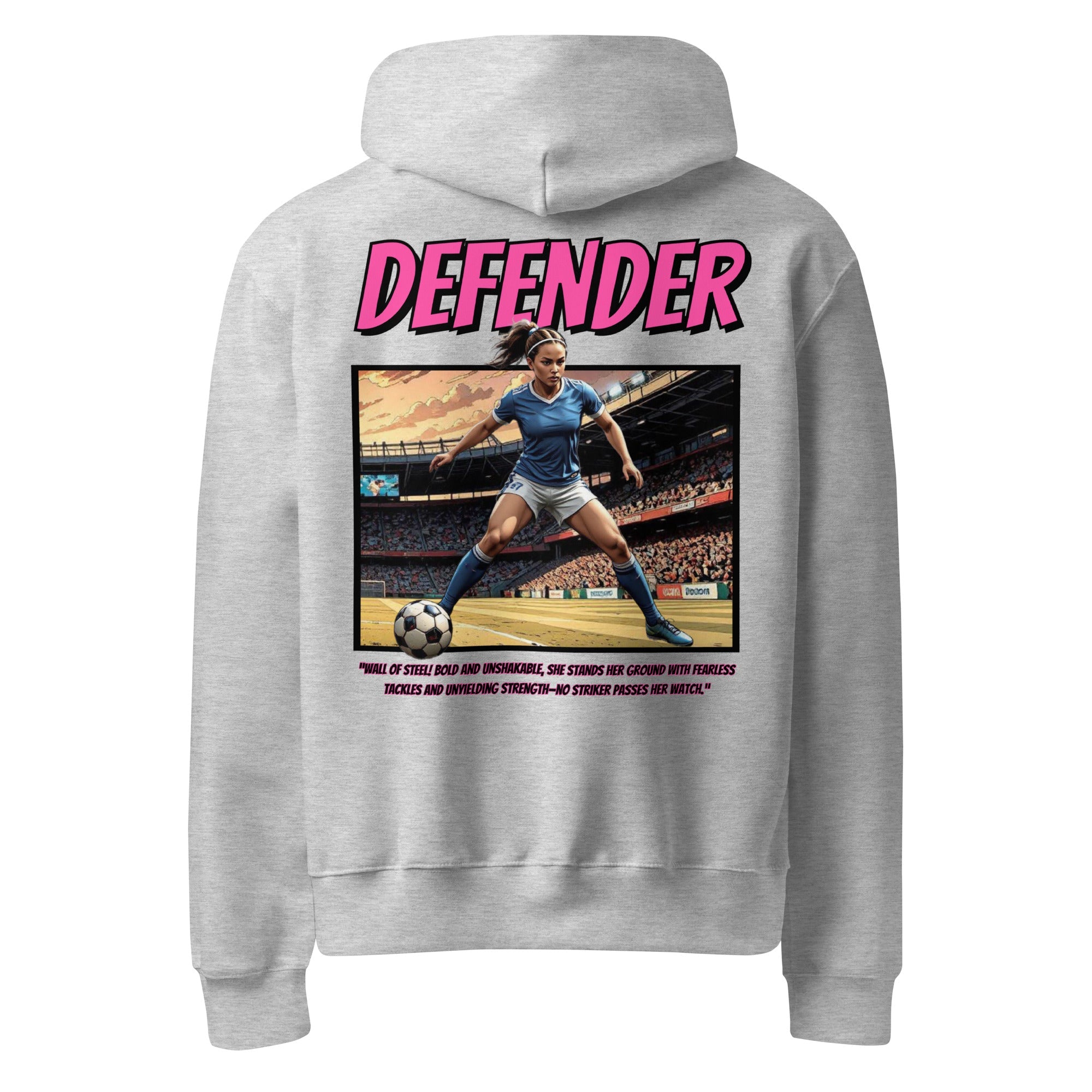 Oversized Defender Hoodie - Fuerza Athletics