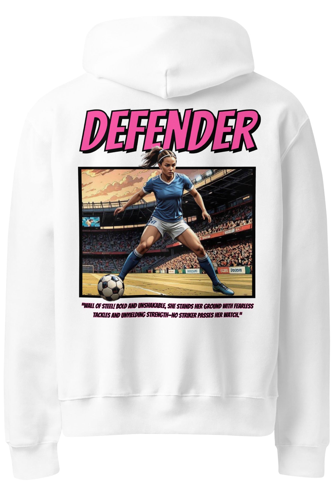 Oversized Defender Hoodie - Fuerza Athletics
