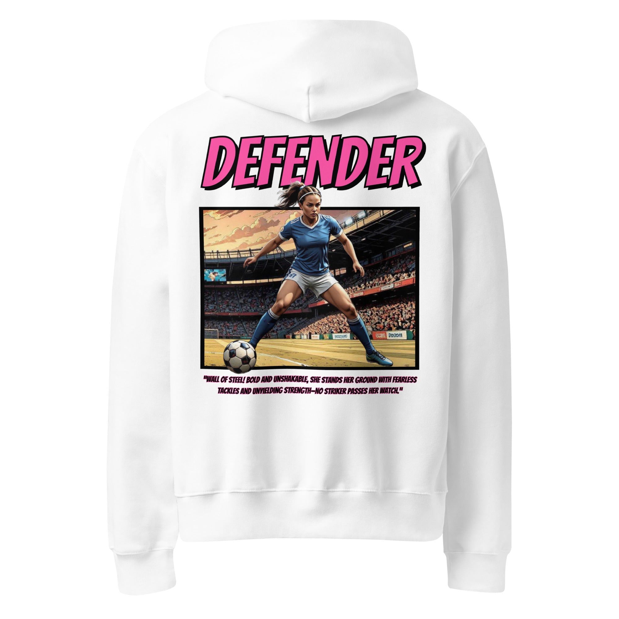 Oversized Defender Hoodie - Fuerza Athletics