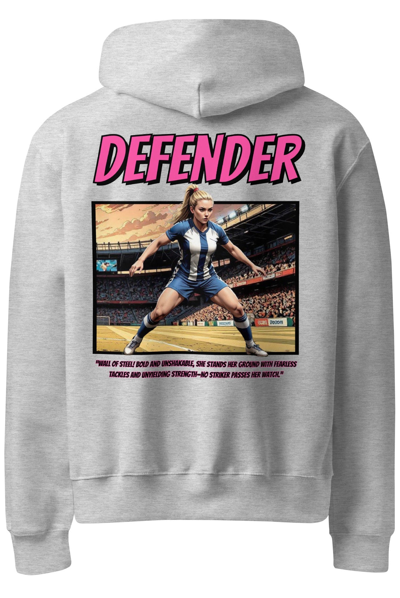 Oversized Defender Hoodie - Fuerza Athletics