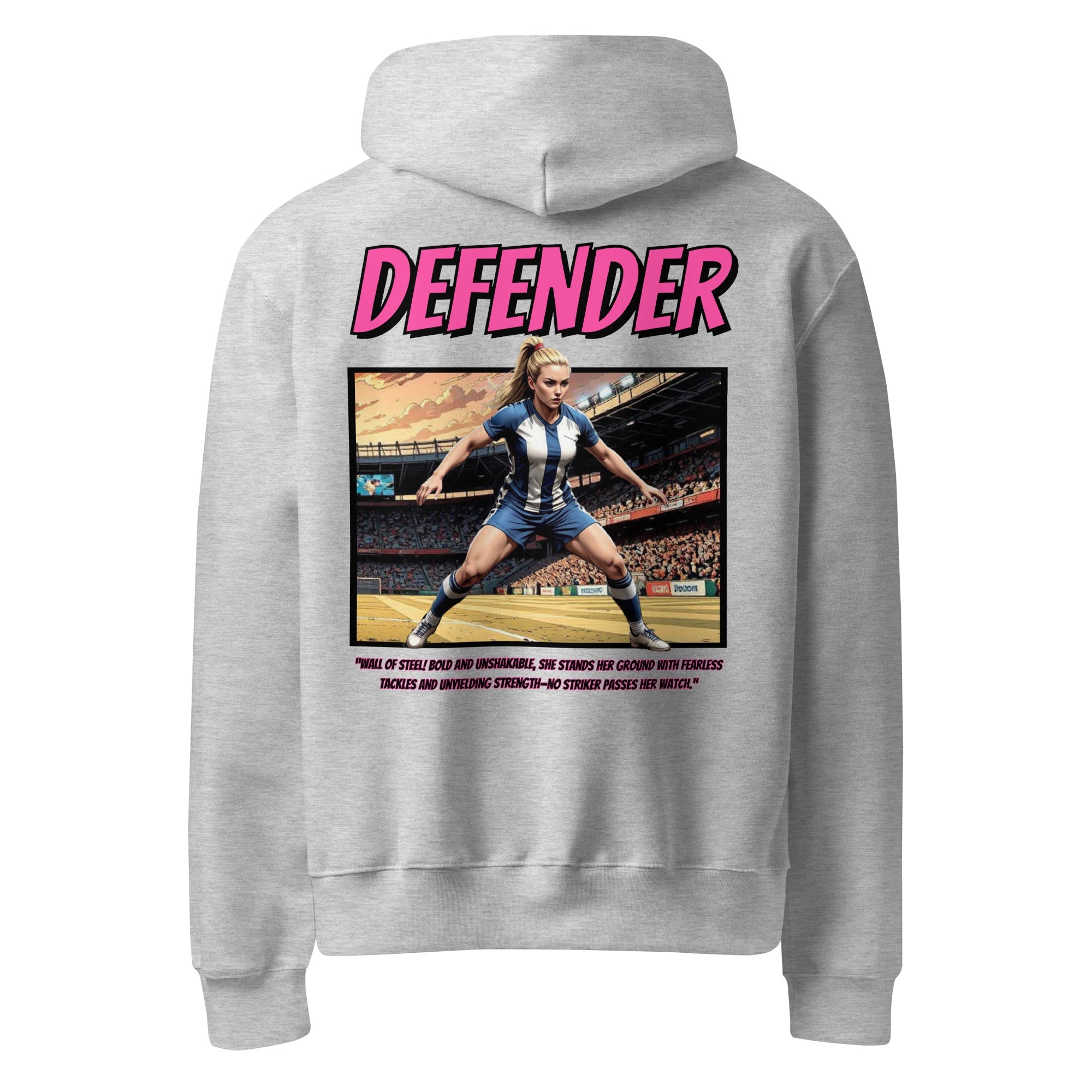 Oversized Defender Hoodie - Fuerza Athletics