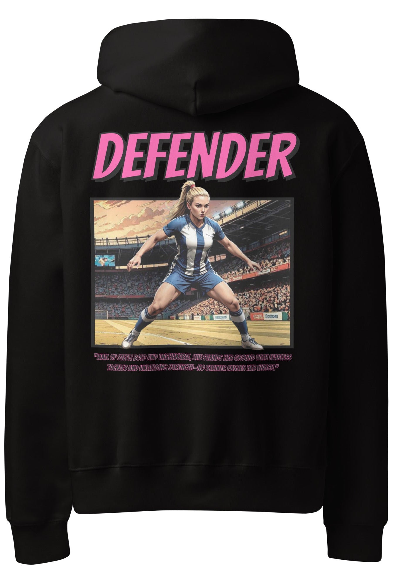 Oversized Defender Hoodie - Fuerza Athletics