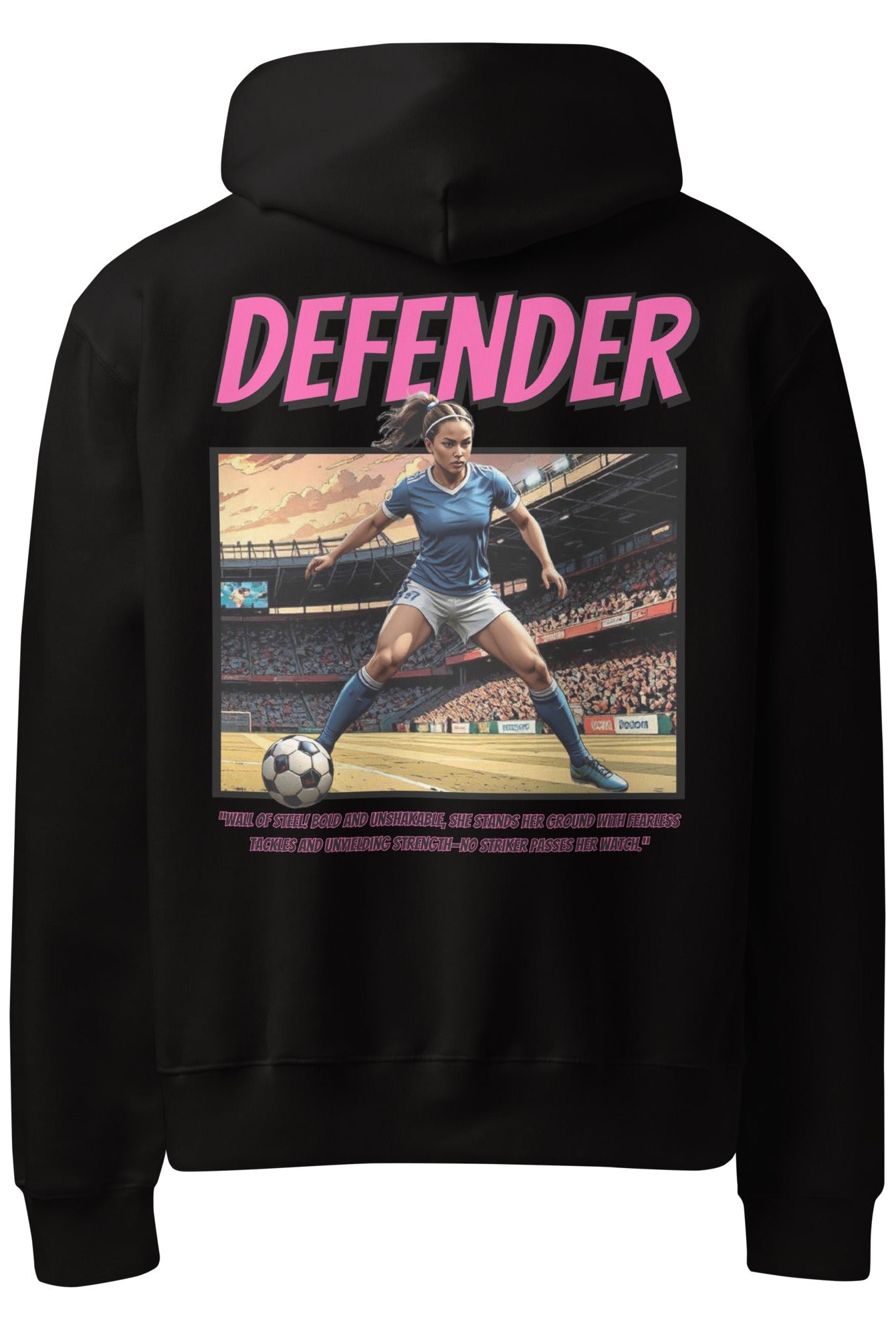 Oversized Defender Hoodie - Fuerza Athletics