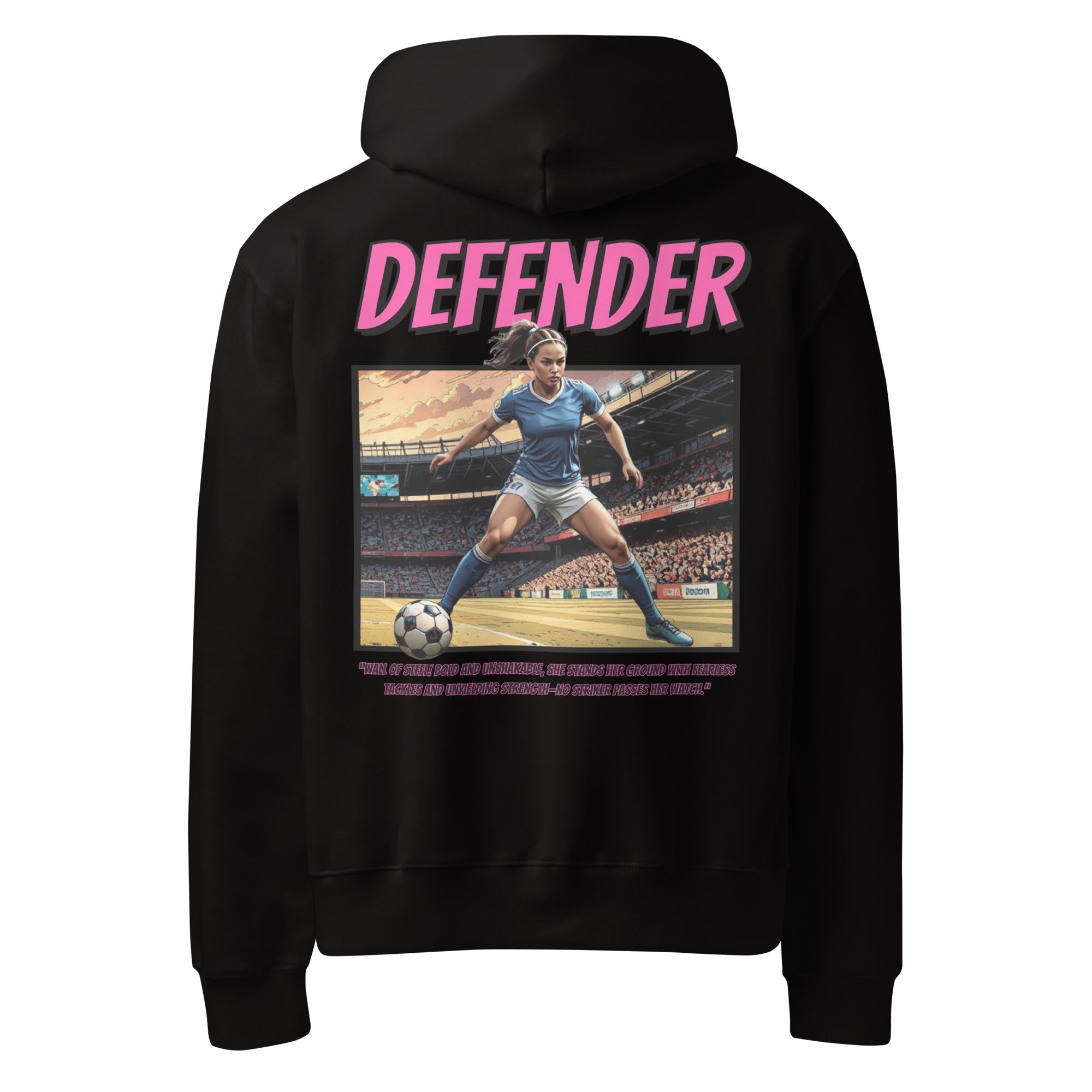 Oversized Defender Hoodie - Fuerza Athletics