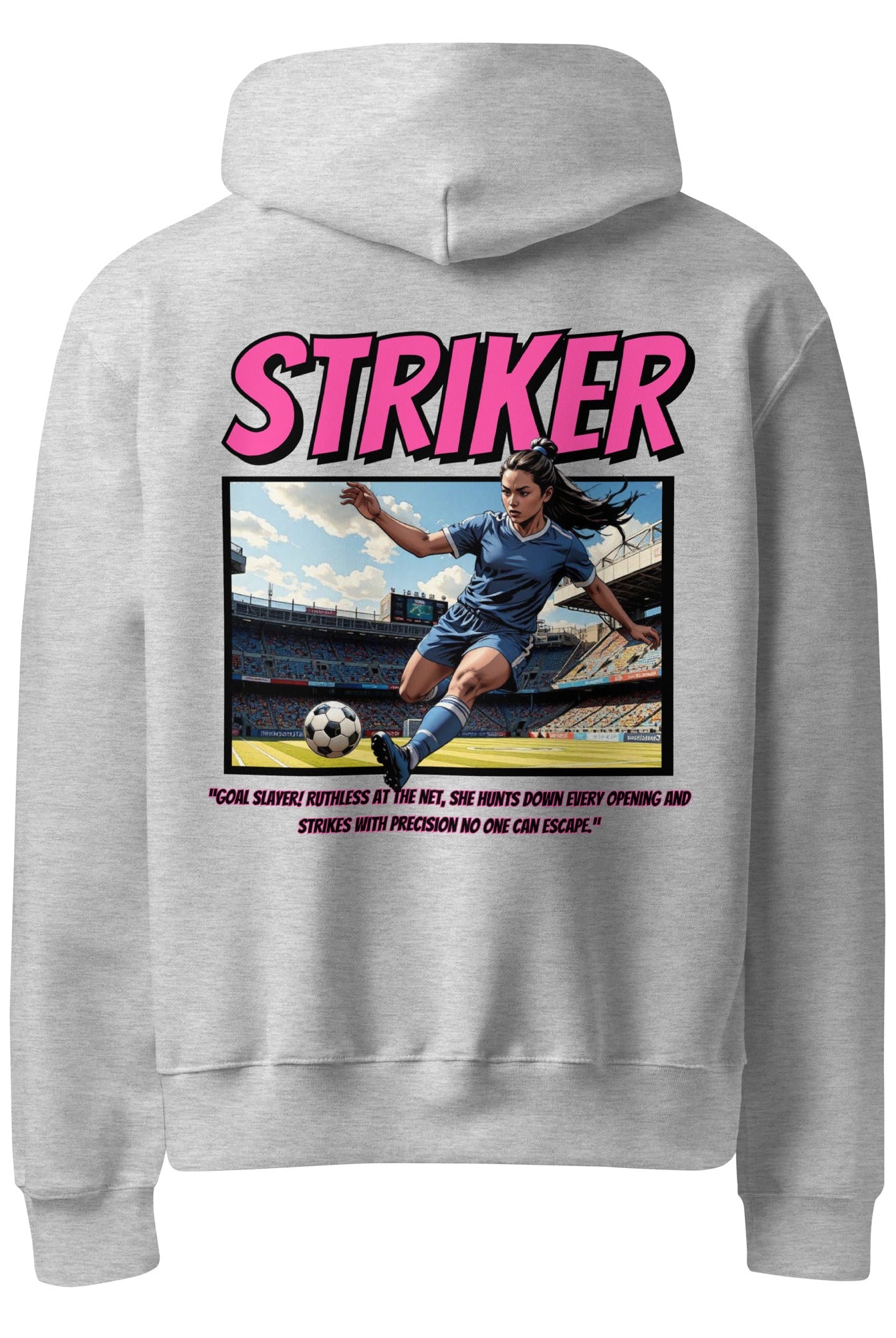 Oversized Striker Hoodie - Fuerza Athletics