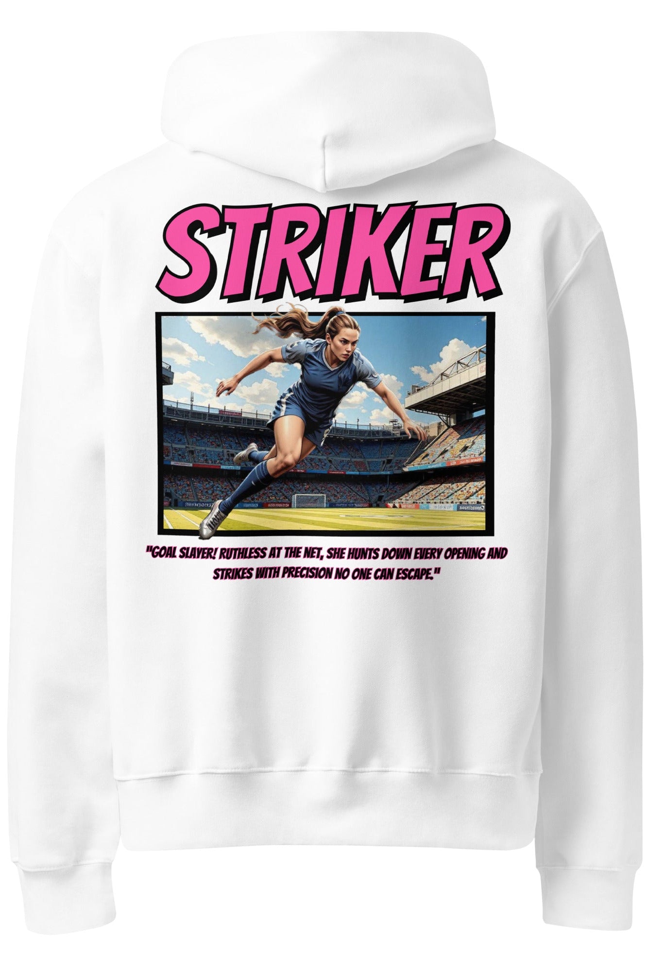 Oversized Striker Hoodie - Fuerza Athletics
