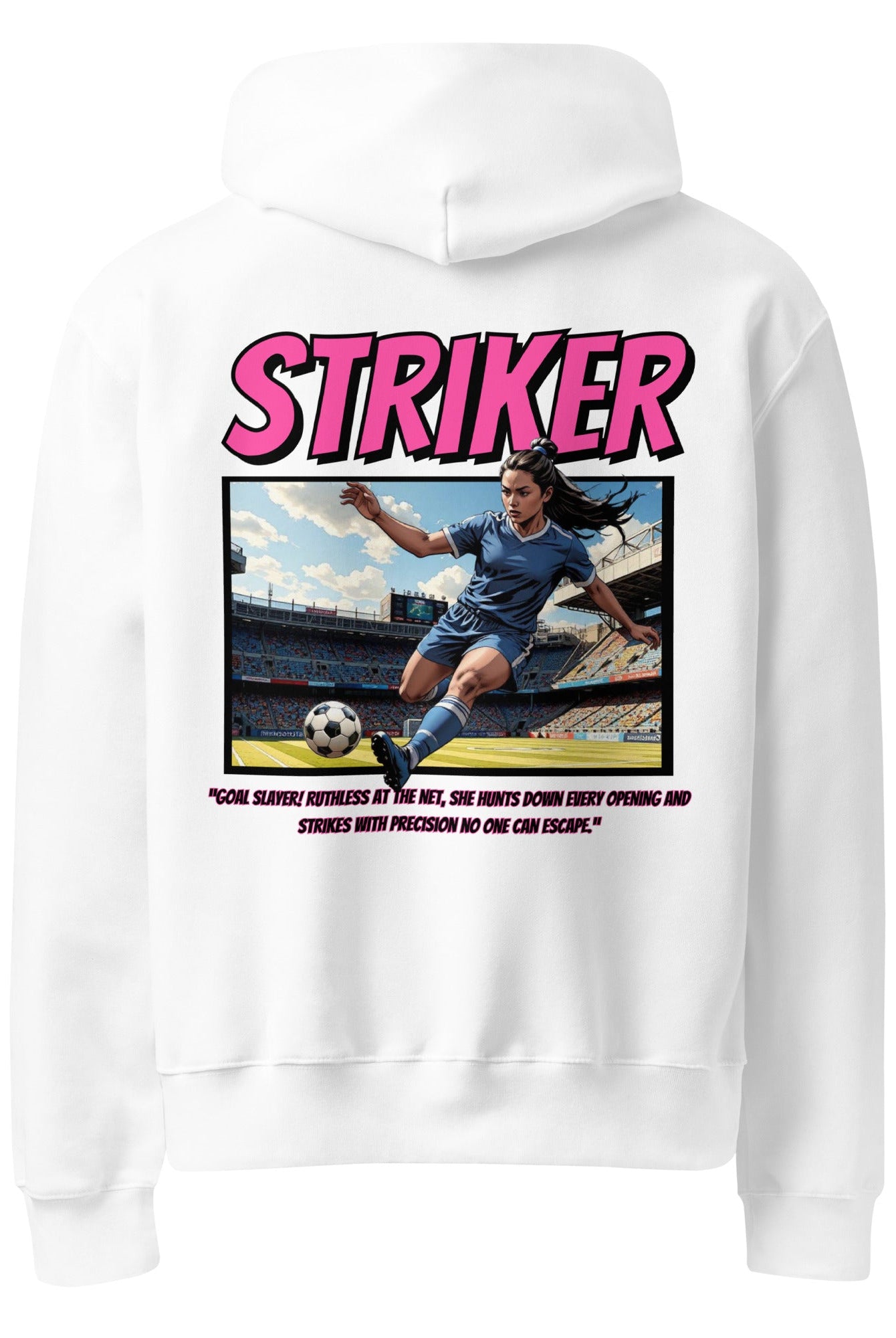 Oversized Striker Hoodie - Fuerza Athletics