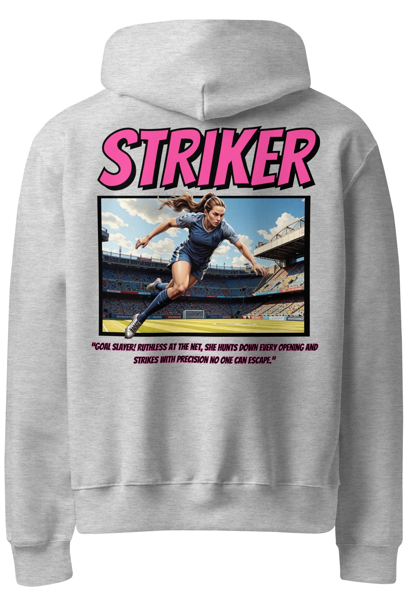 Oversized Striker Hoodie - Fuerza Athletics
