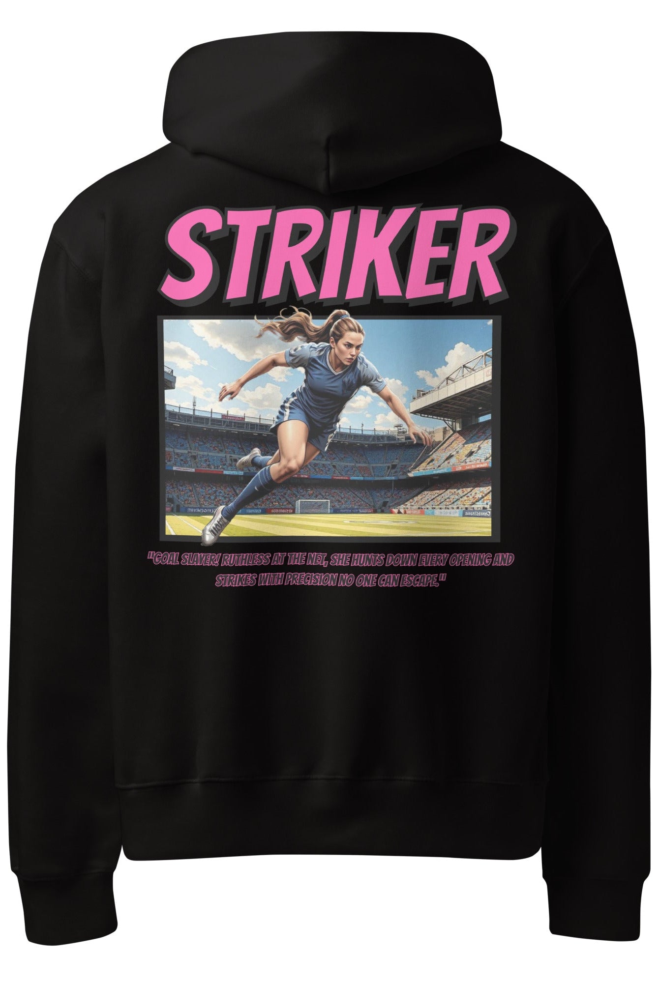 Oversized Striker Hoodie - Fuerza Athletics