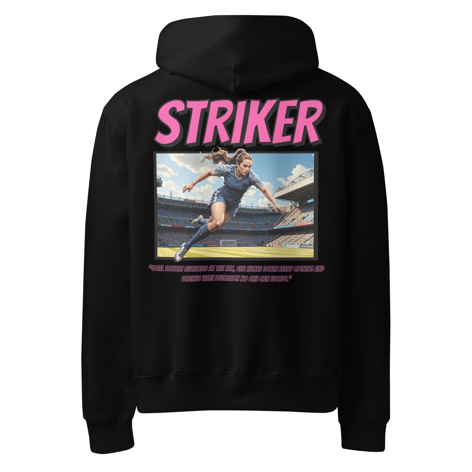 Oversized Striker Hoodie - Fuerza Athletics