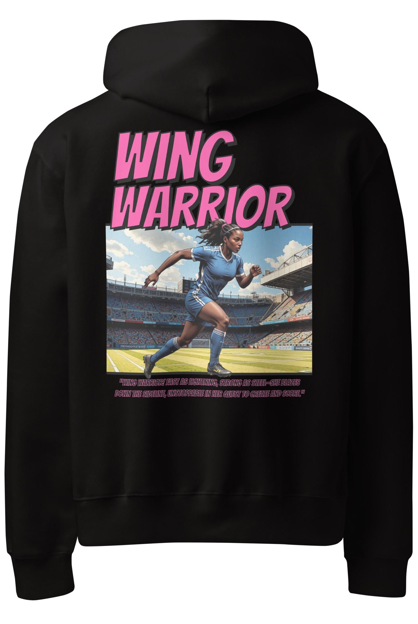 Oversized Winger Hoodie - Fuerza Athletics