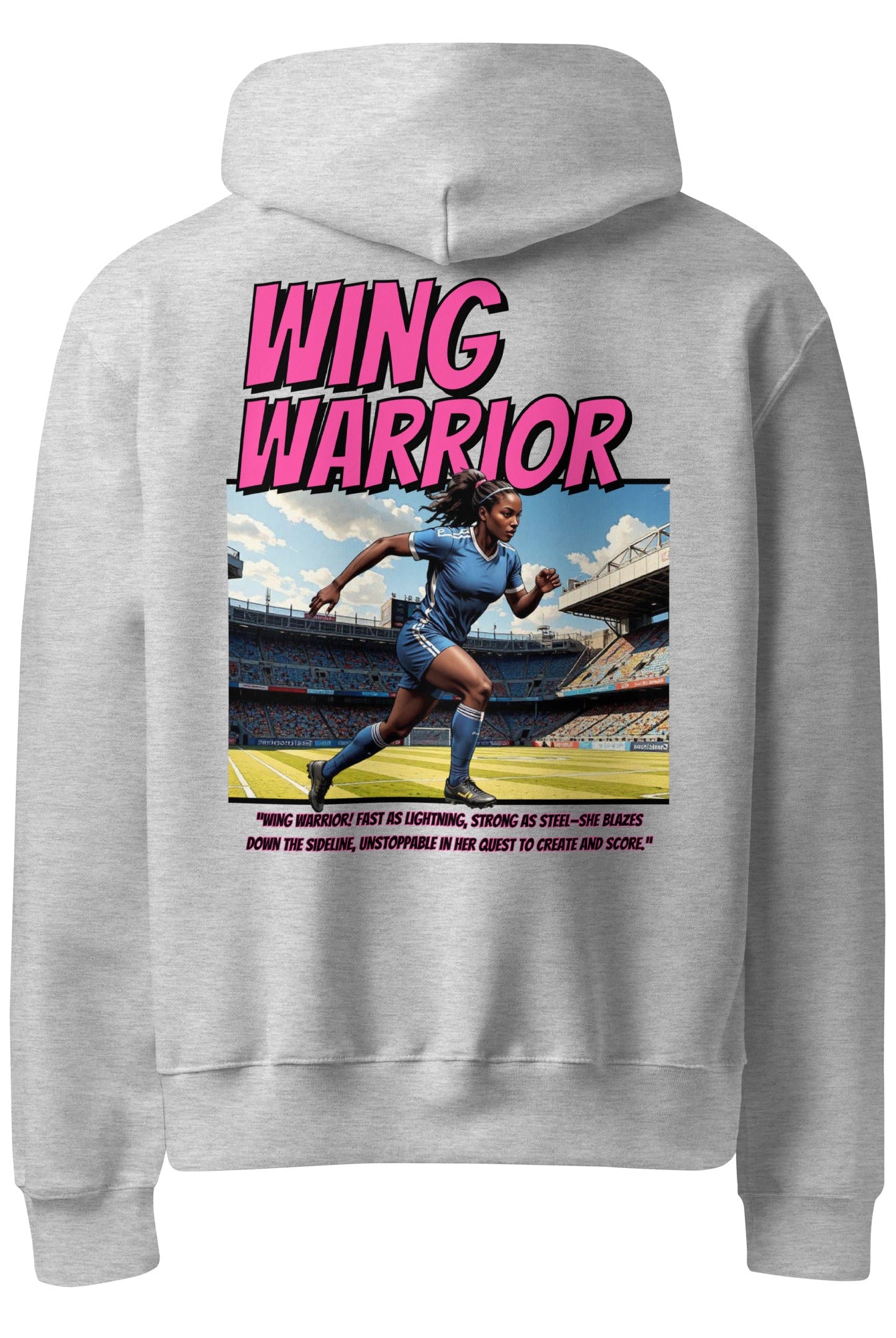 Oversized Winger Hoodie - Fuerza Athletics