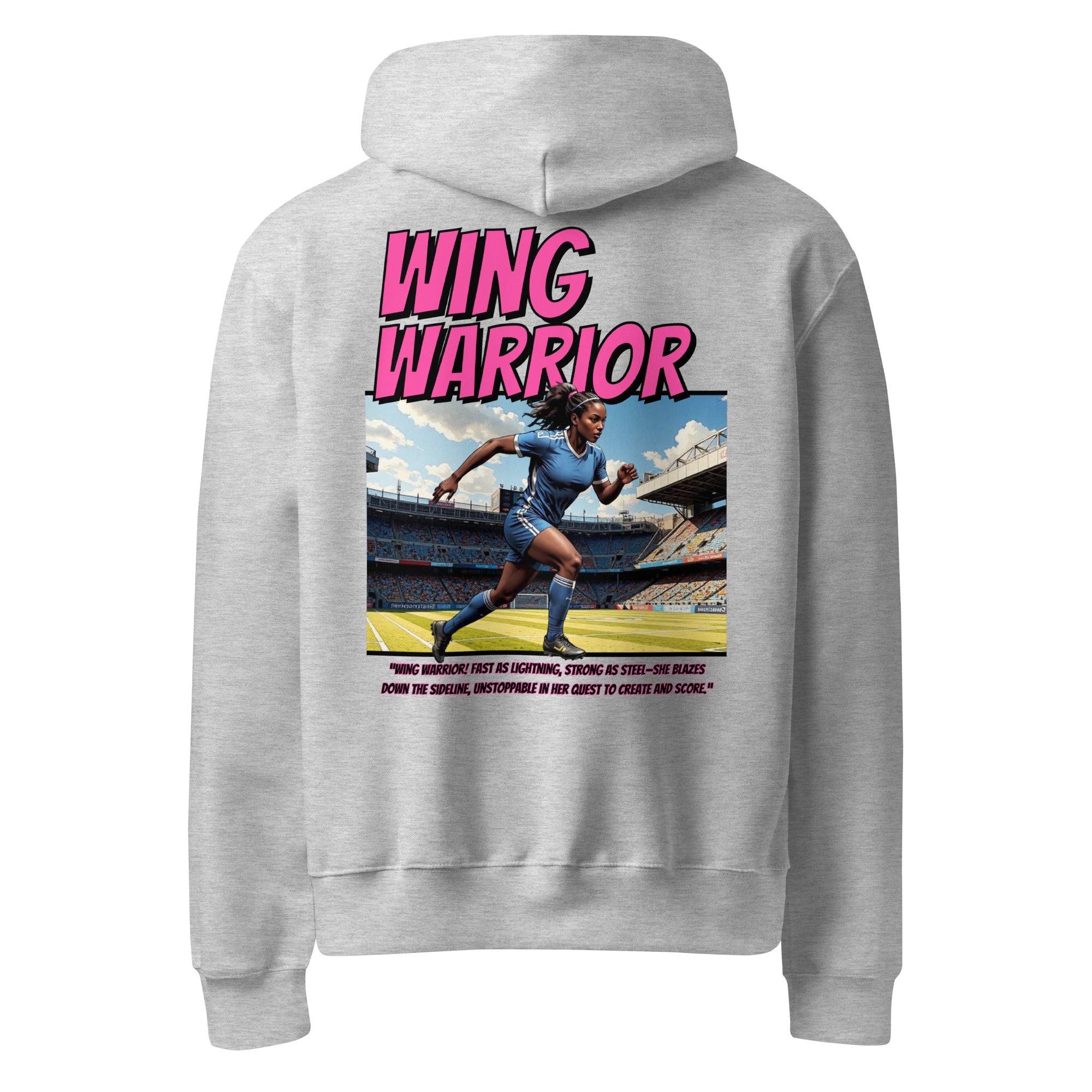 Oversized Winger Hoodie - Fuerza Athletics