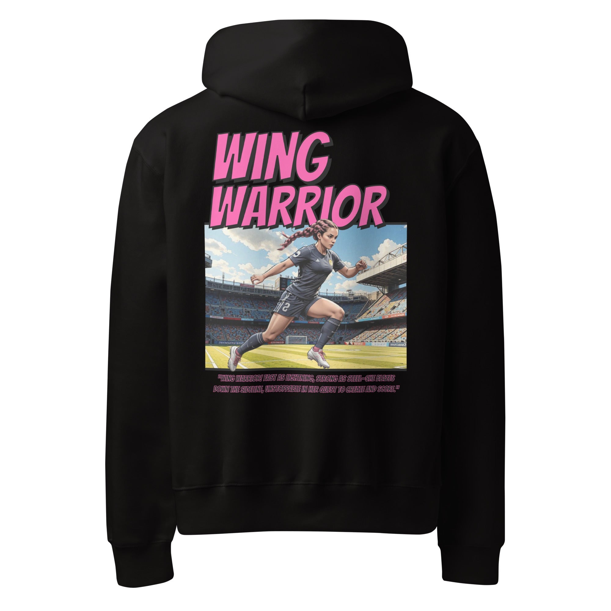 Oversized Winger hoodie - Fuerza Athletics